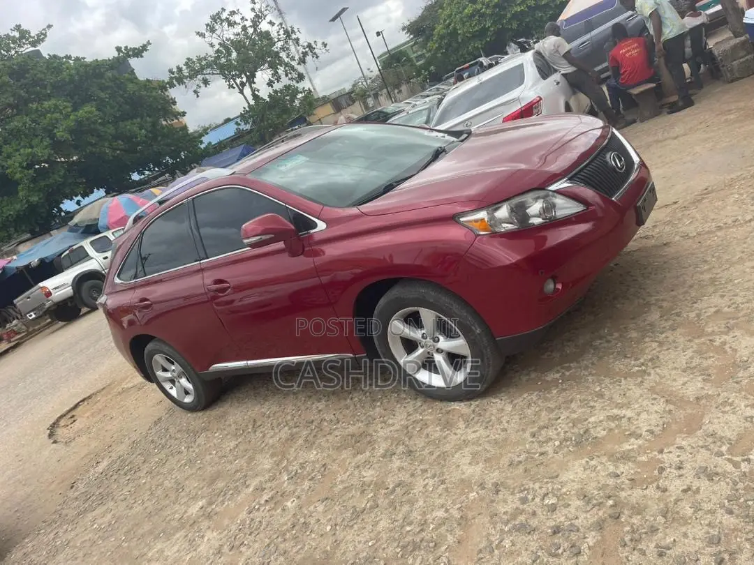 Lexus RX 2012 Red