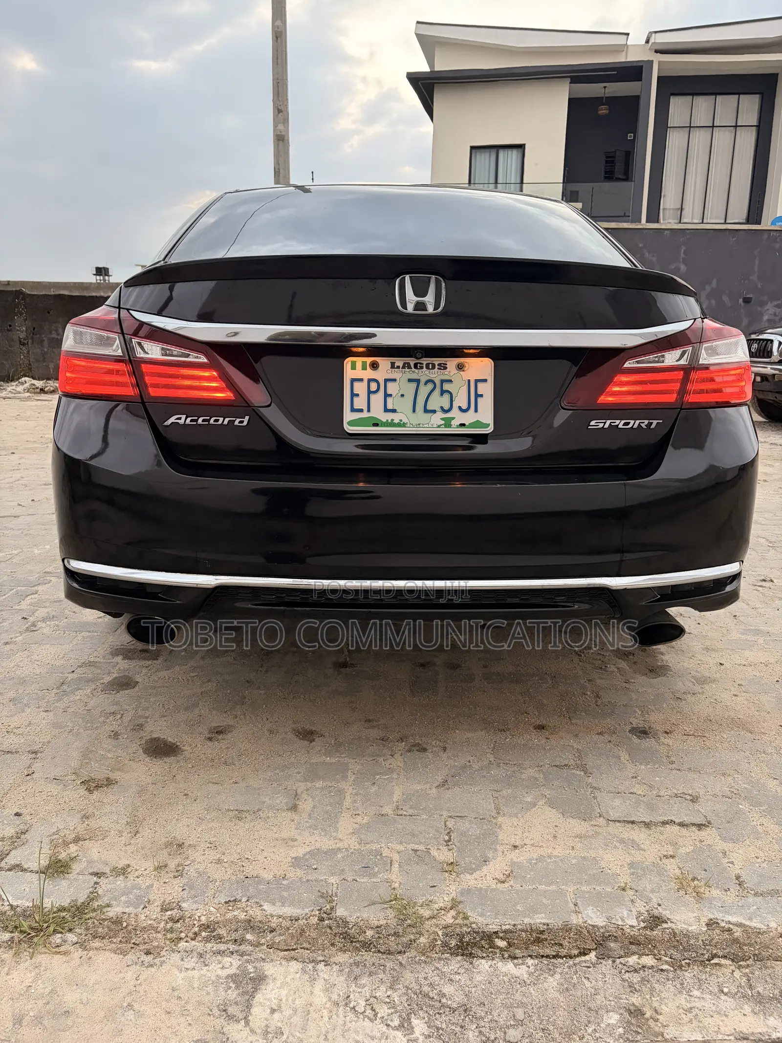 Honda Accord Sport 4dr Sedan FWD (2.4L 4cyl 2A) 2016 Black