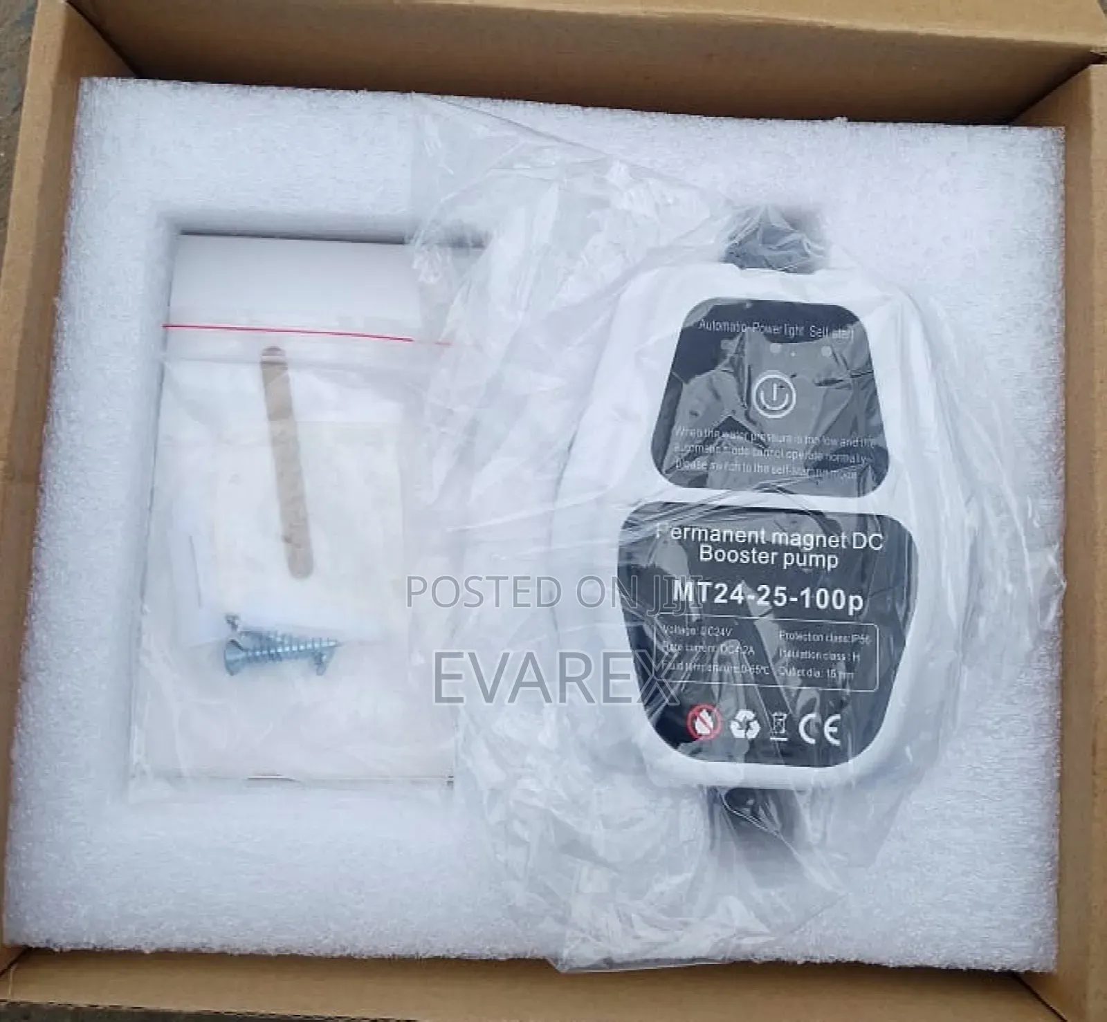Solar/Electric Water Pressure Booster 5 - 6 Bathrooms Capacity