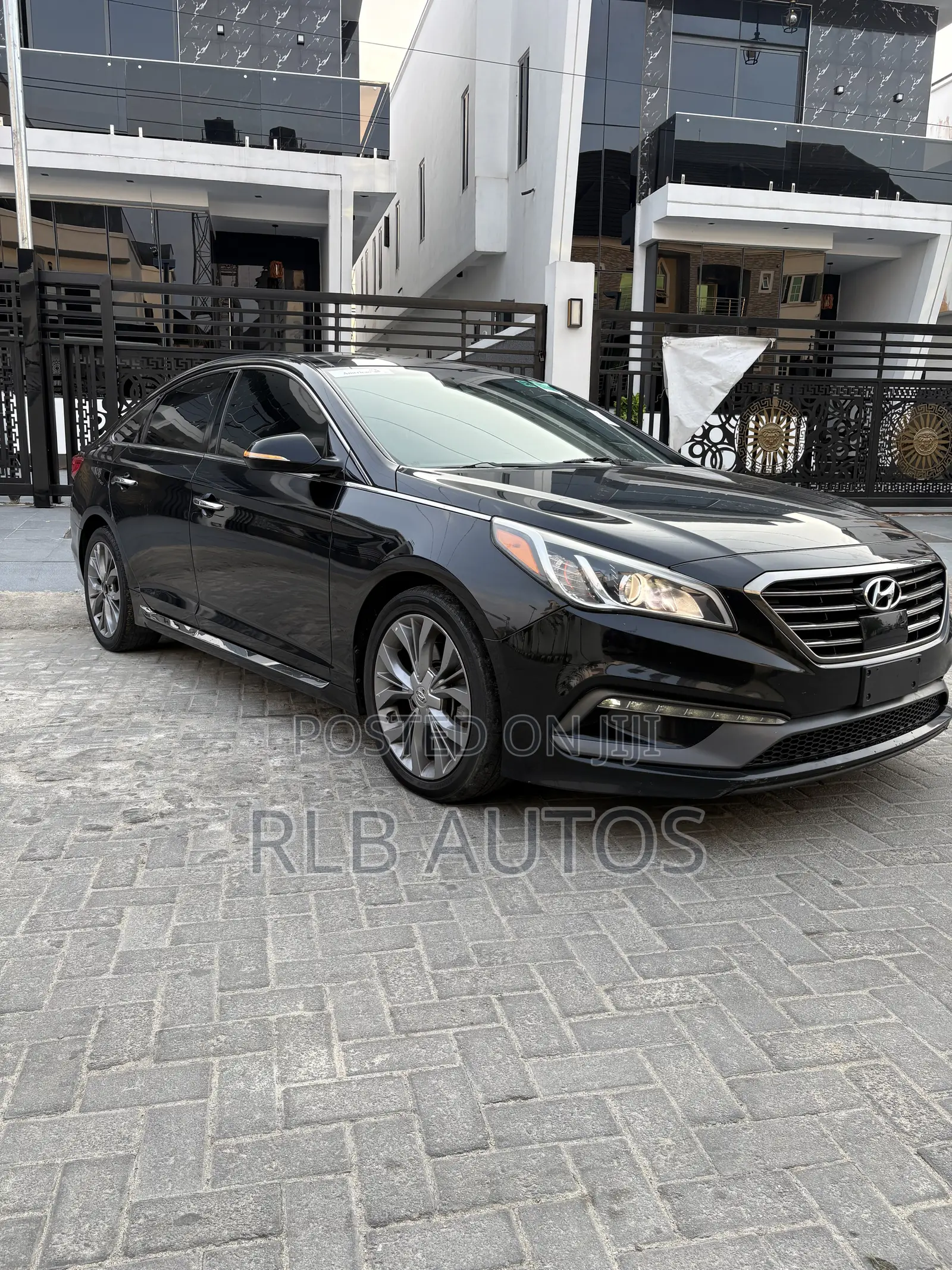 Hyundai Sonata Limited 2.0T 4dr Sedan (2.0L 4cyl Turbo 6A) 2015 Black