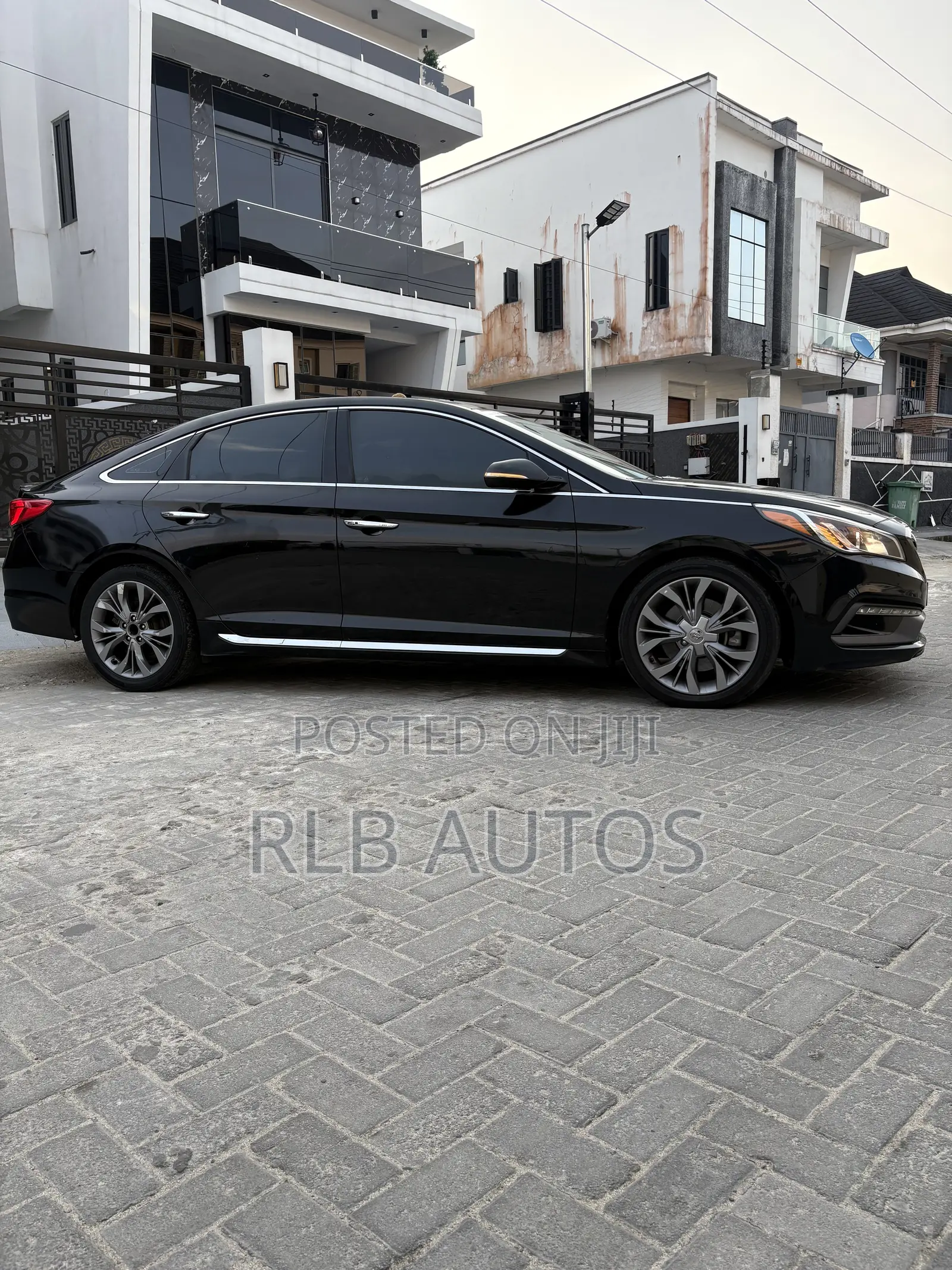 Hyundai Sonata Limited 2.0T 4dr Sedan (2.0L 4cyl Turbo 6A) 2015 Black