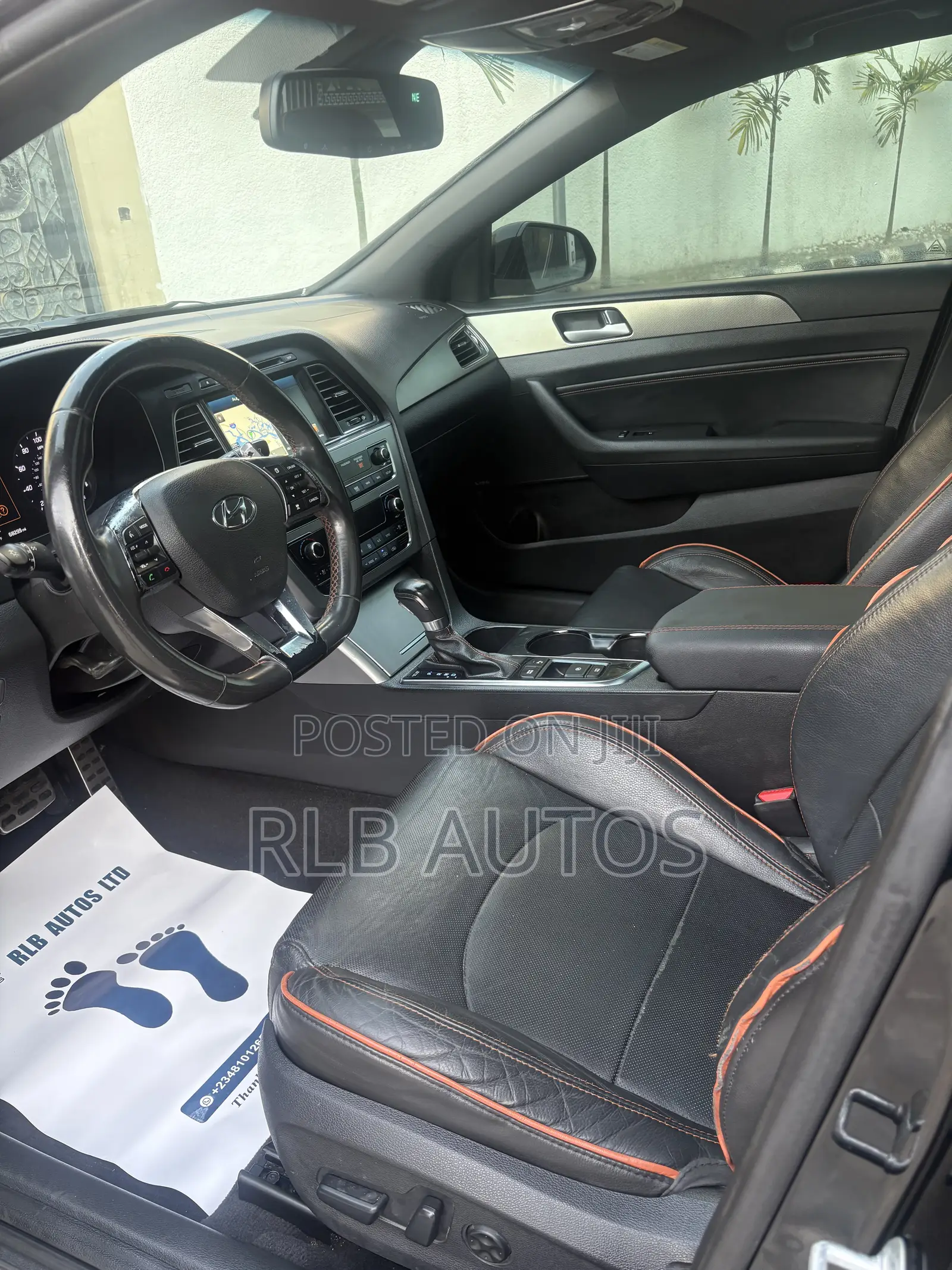 Hyundai Sonata Limited 2.0T 4dr Sedan (2.0L 4cyl Turbo 6A) 2015 Black