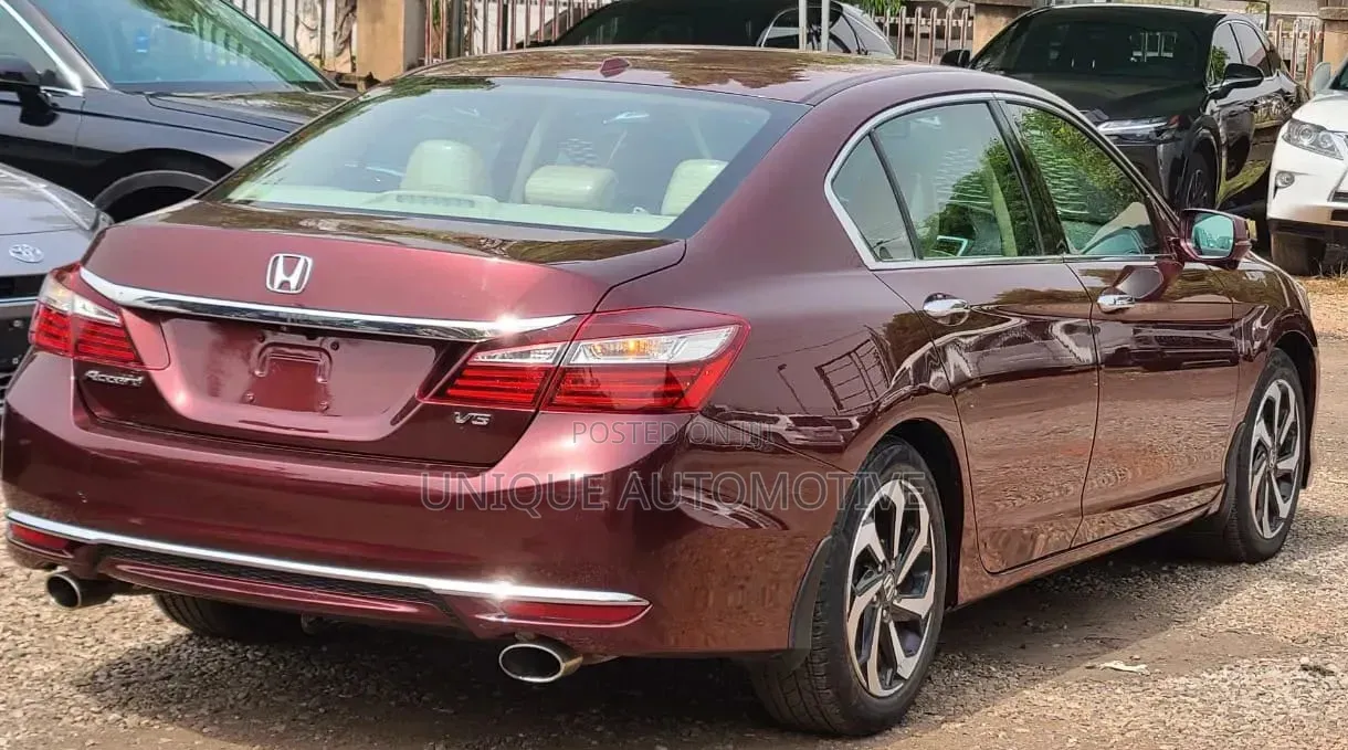 Honda Accord EX-L V6 4dr Sedan FWD (3.5L 6cyl 6A) 2017 Maroon