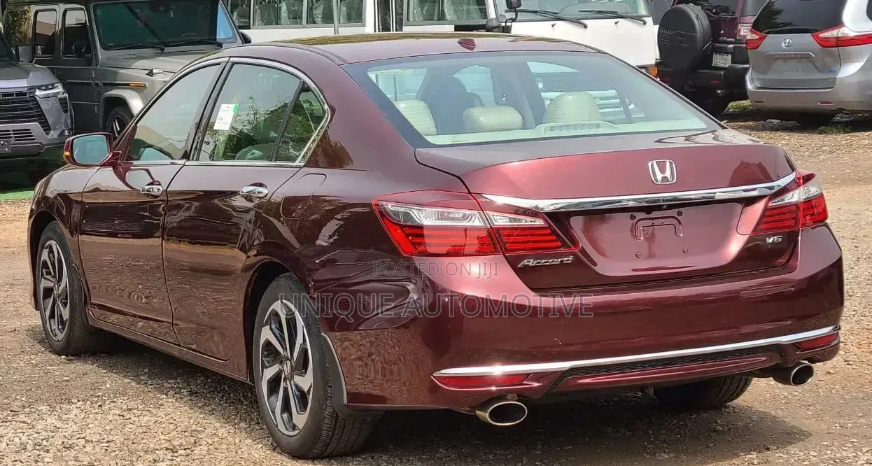 Honda Accord EX-L V6 4dr Sedan FWD (3.5L 6cyl 6A) 2017 Maroon