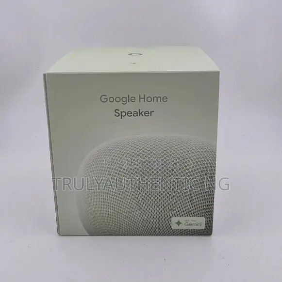 Google Premium Home Speaker - 360-Degree Sound With Gemini - Smart
