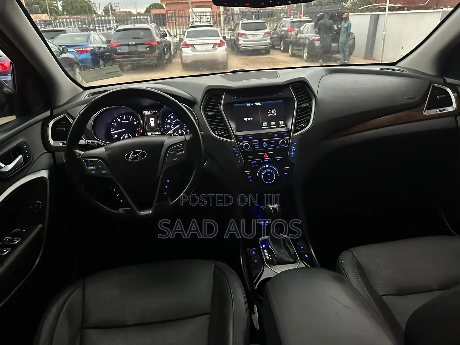 Hyundai Santa Fe Limited Ultimate AWD 2018 Blue