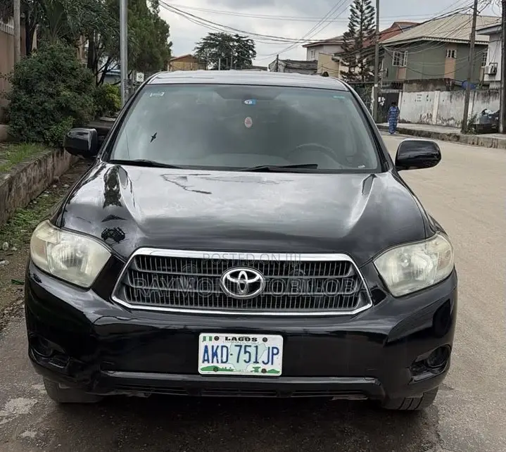Toyota Highlander Limited 2008 Black
