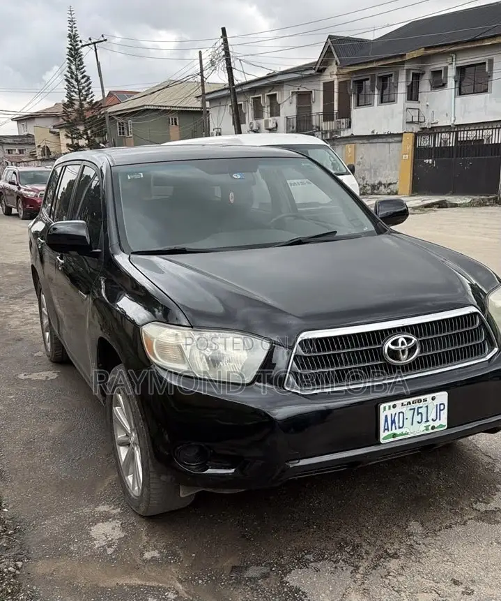 Toyota Highlander Limited 2008 Black