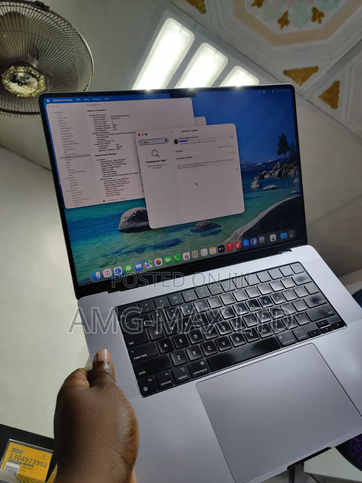 Laptop Apple MacBook Pro 64GB Apple M1 Max SSD 1T