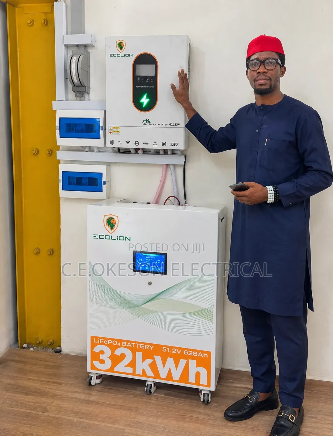 Ecolion 32kwh and 11kva Hybrid Inverter