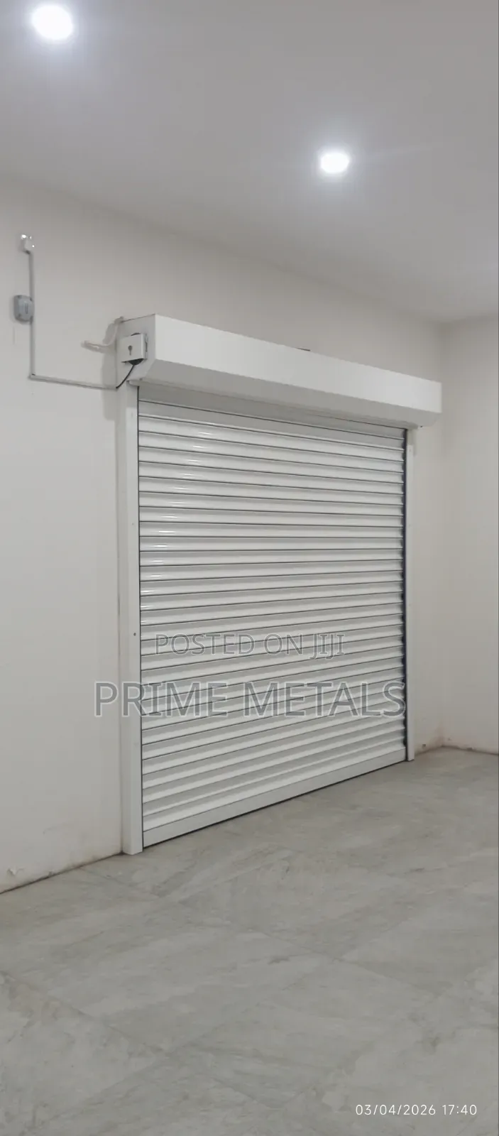 Coated Roller Shutter