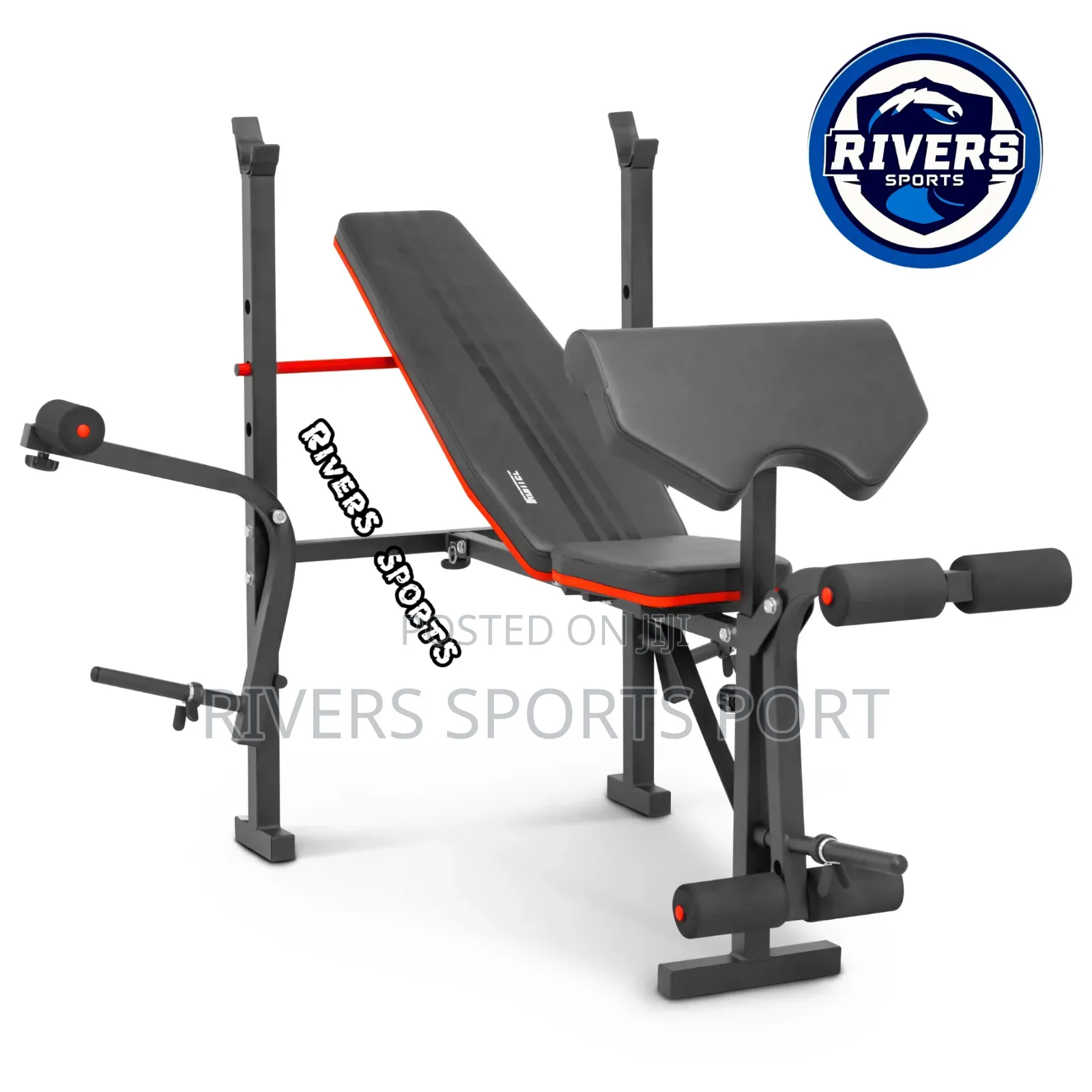 New American Fitness Weight Bench Press With Preacher Curl Chest Fly