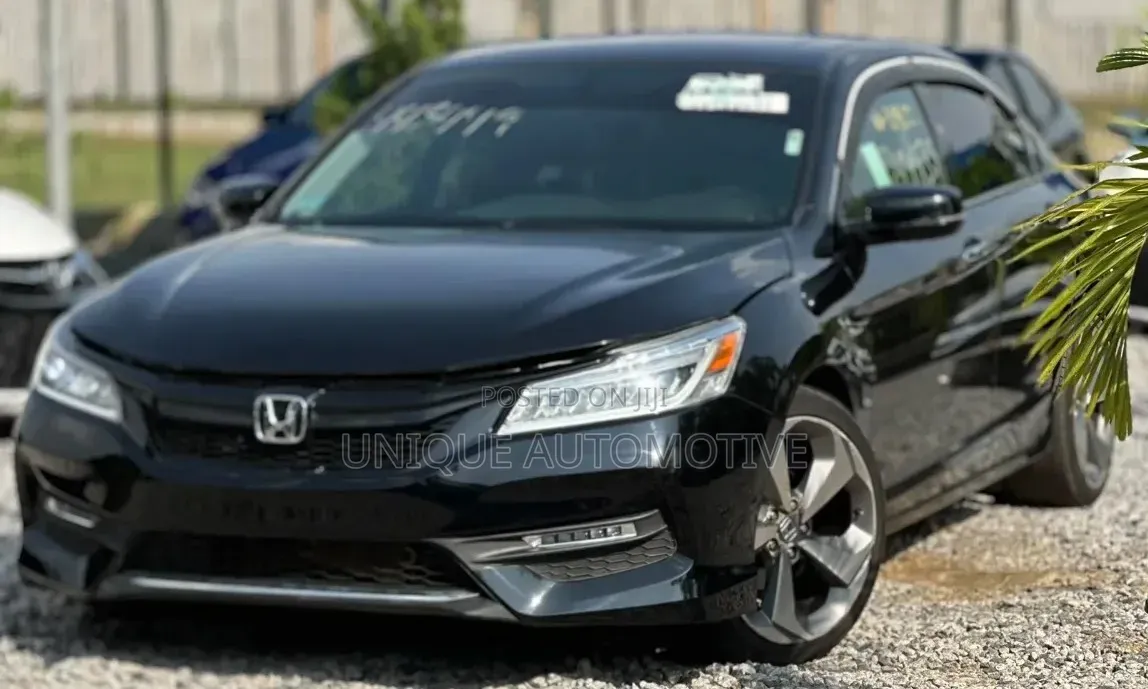 Honda Accord EX-L V6 4dr Sedan FWD (3.5L 6cyl 6A) 2017 Black