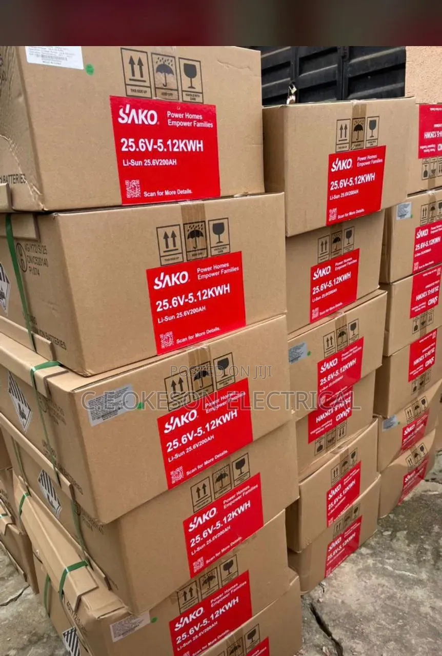 5kwh Sako Lithium Battery and 6.2kva Hybrid Inverter