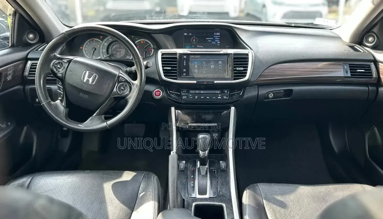 Honda Accord EX-L V6 4dr Sedan FWD (3.5L 6cyl 6A) 2017 Black