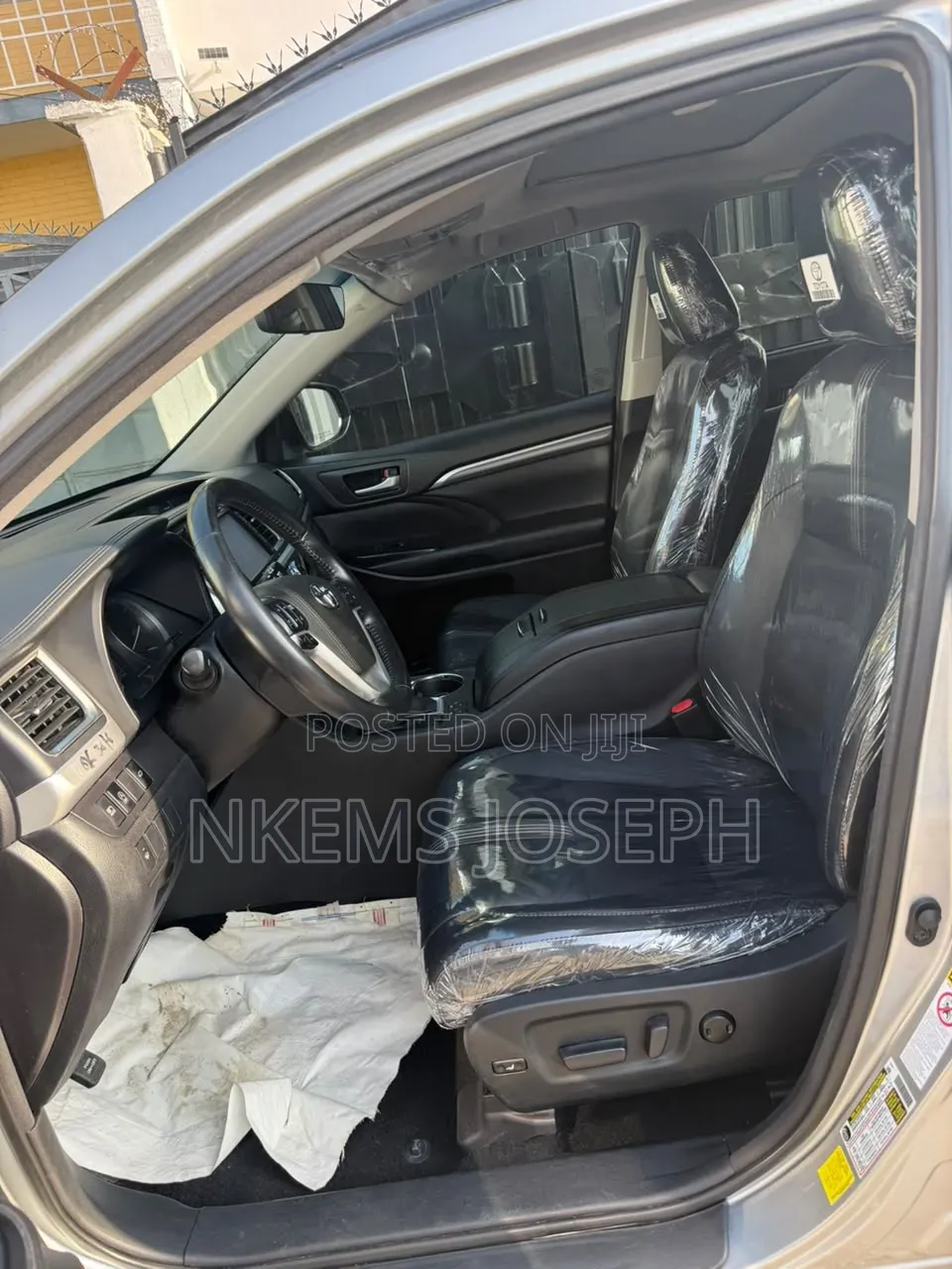 Toyota Highlander XLE 4x4 V6 (3.5L 6cyl 8A) 2017 Silver