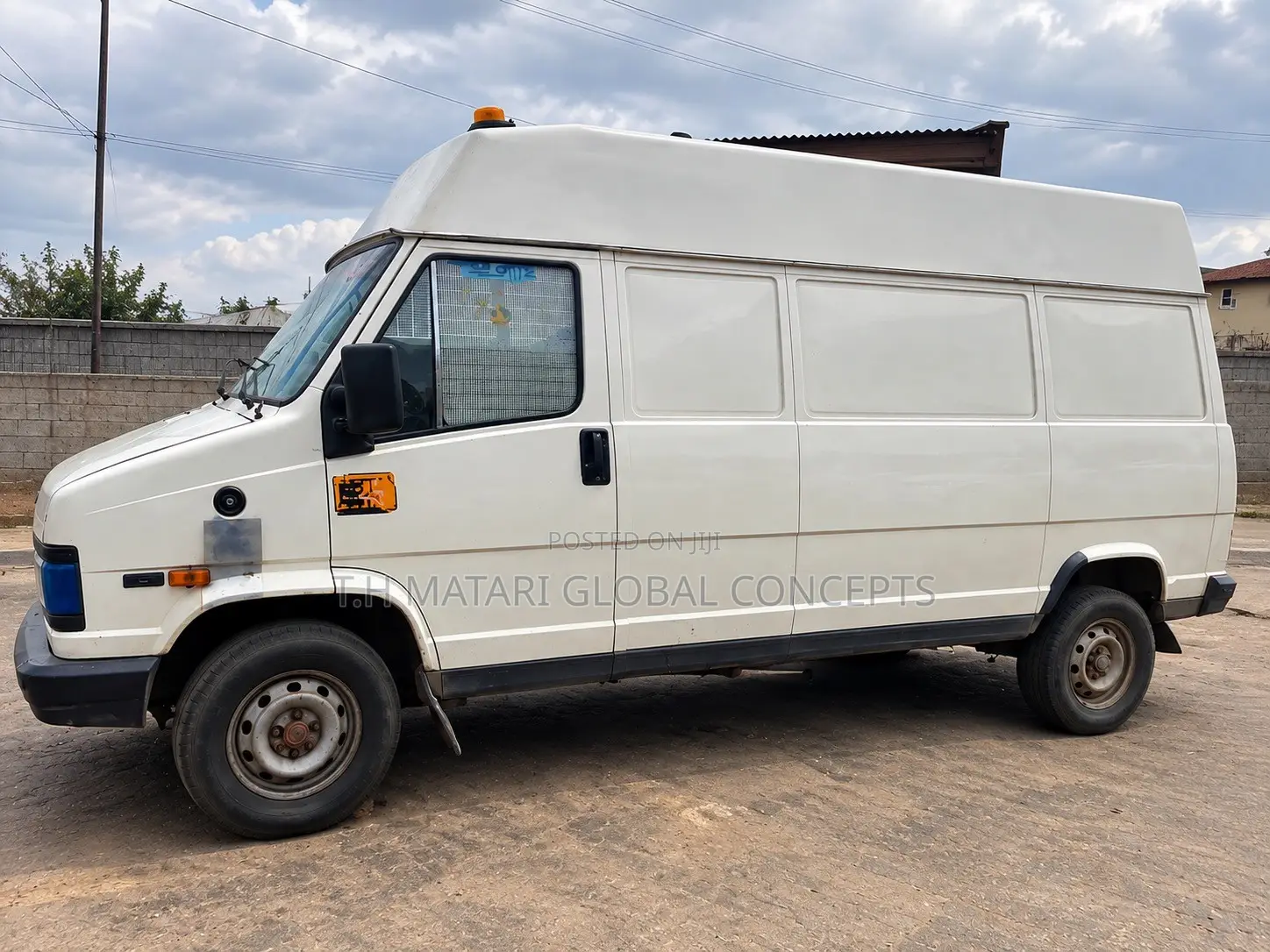 White High Roof Cargo Van for Hire — Lagos Port Harcourt