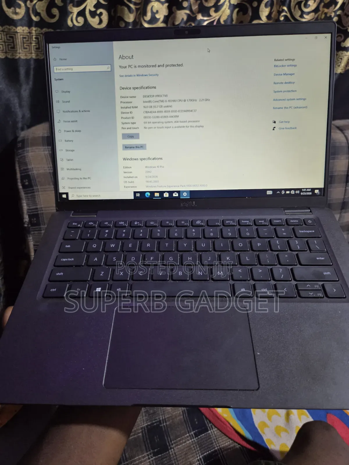 Laptop Dell Latitude 7410 16GB Intel Core i5 SSD 256GB