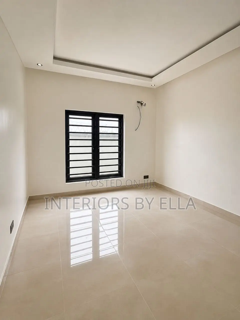 Elegant Dining Room Design Curtain Installation | Ajah Lekki