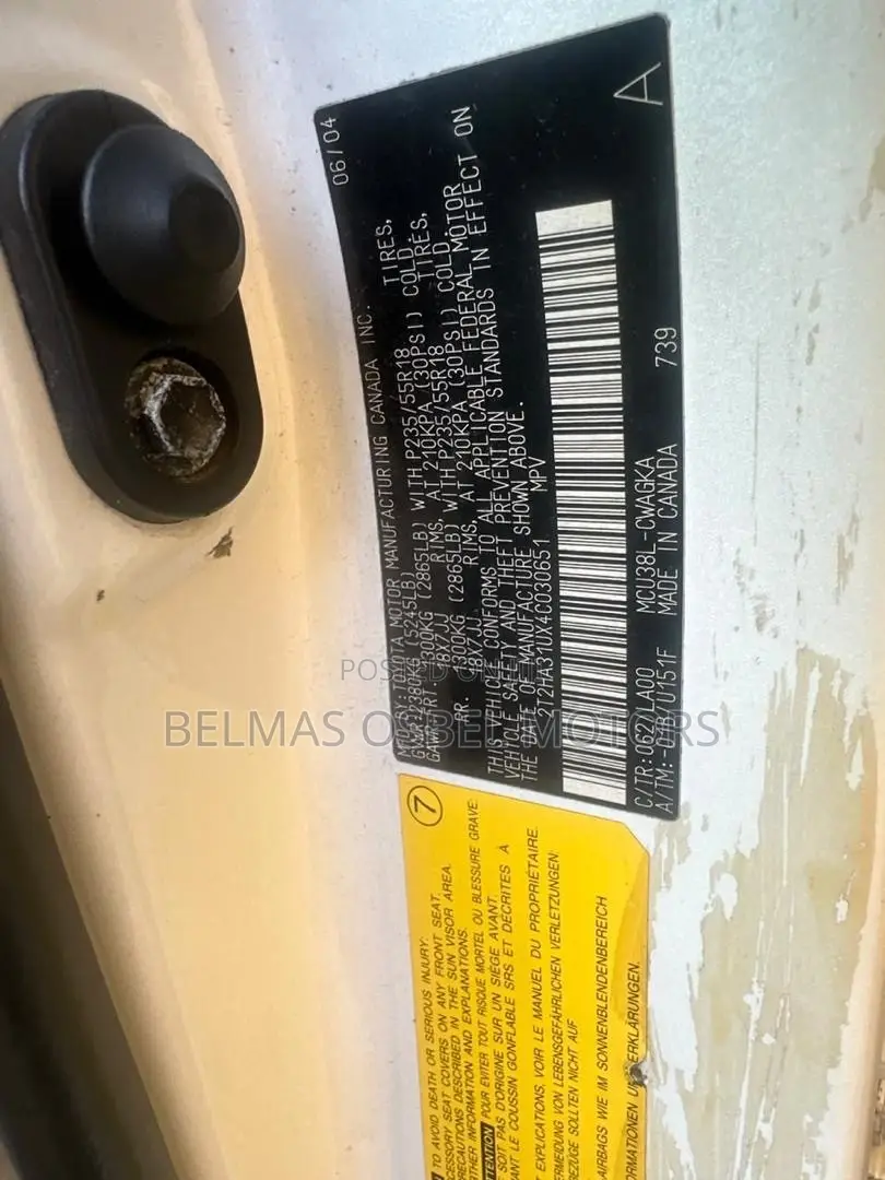 Lexus RX 330 2005 White