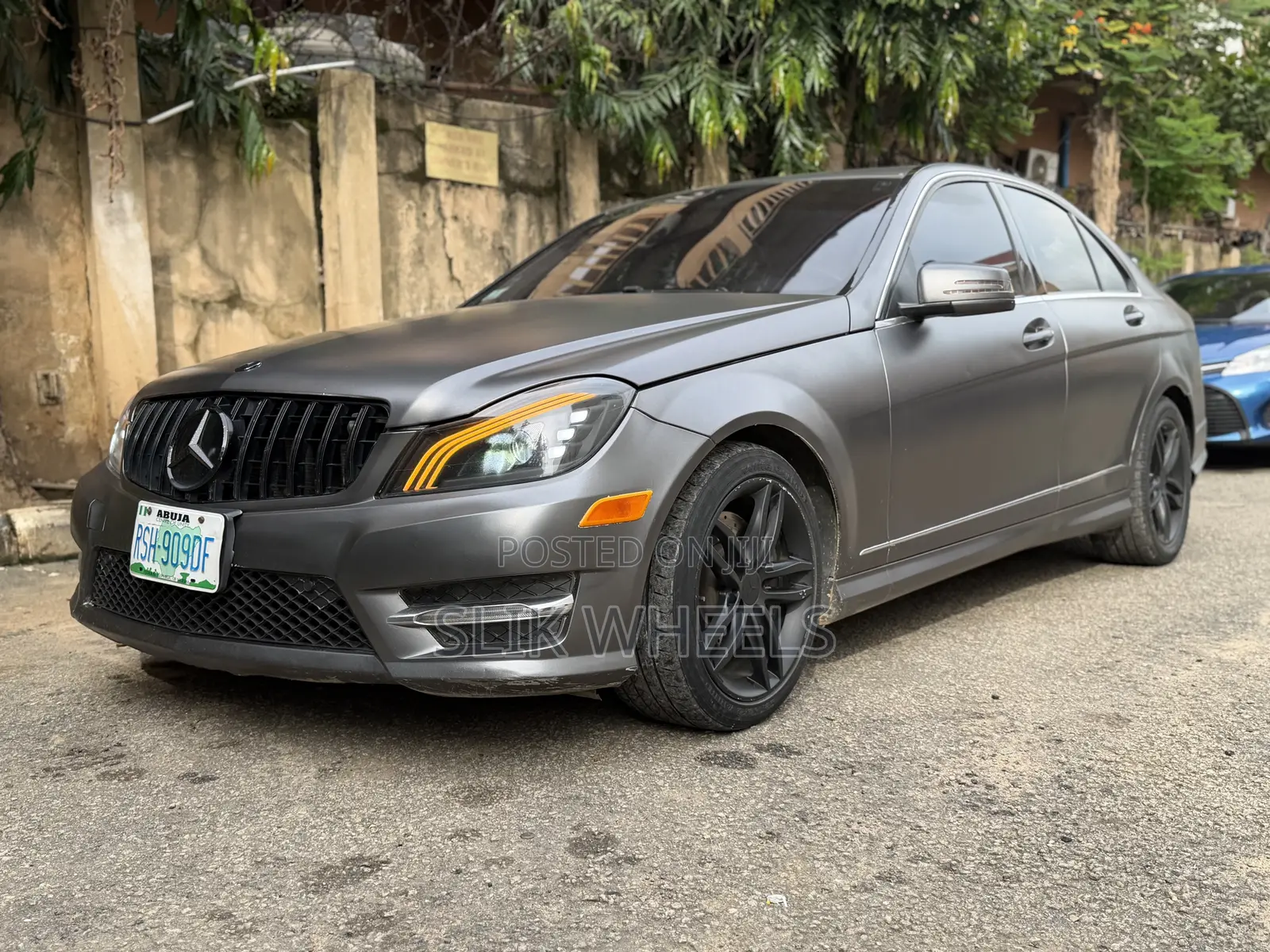 Mercedes-Benz C300 Sport 4Matic Sedan AWD (3.5L 6cyl 7A) 2014 Gray