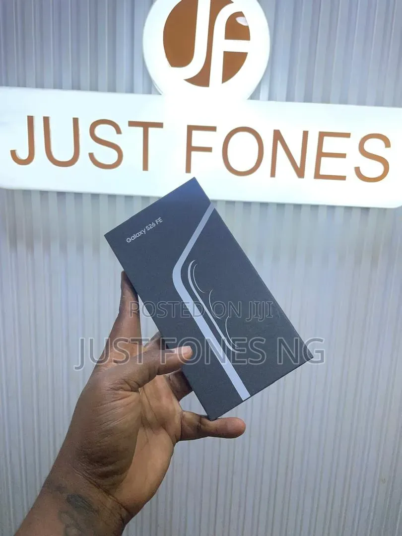 New Samsung Galaxy S26 FE 256 GB Black