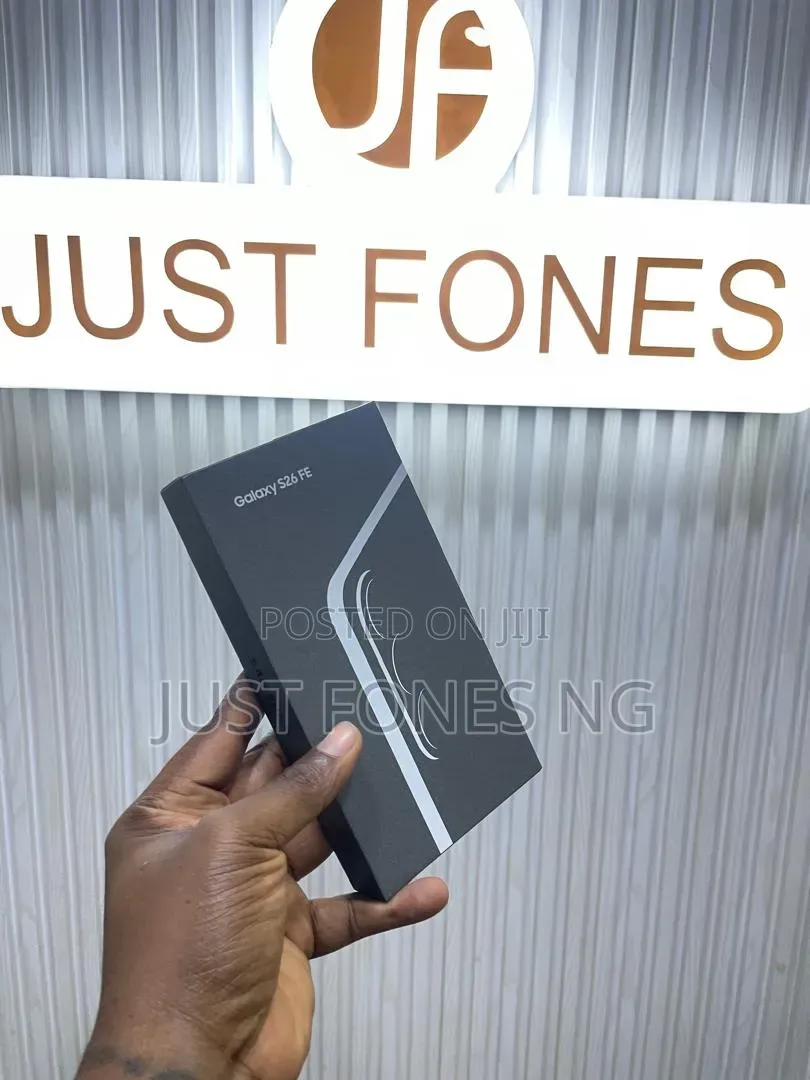 New Samsung Galaxy S26 FE 256 GB Black