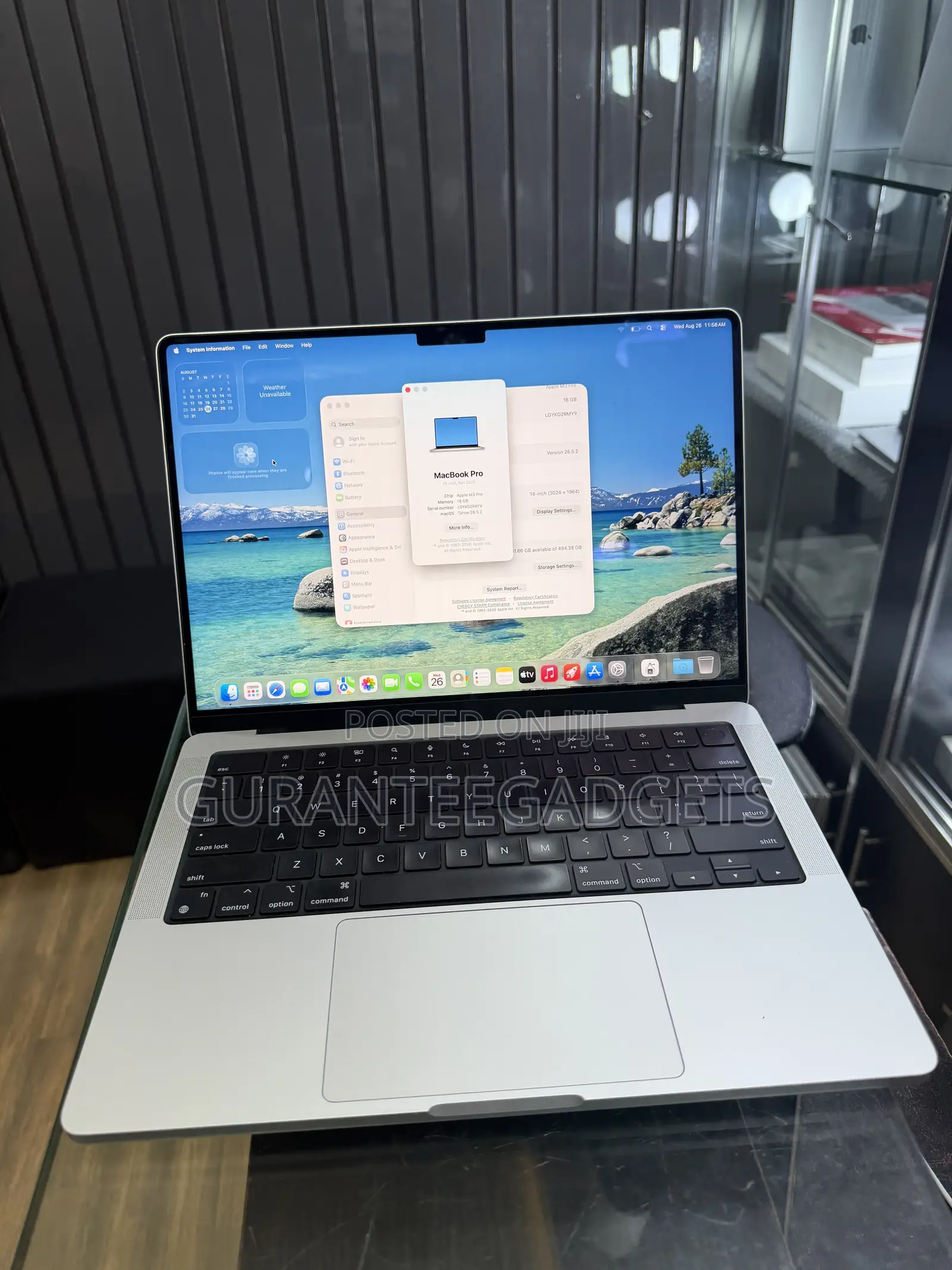 Laptop Apple MacBook Pro 2023 M3 Pro 18GB Apple M3 Pro SSD 512GB