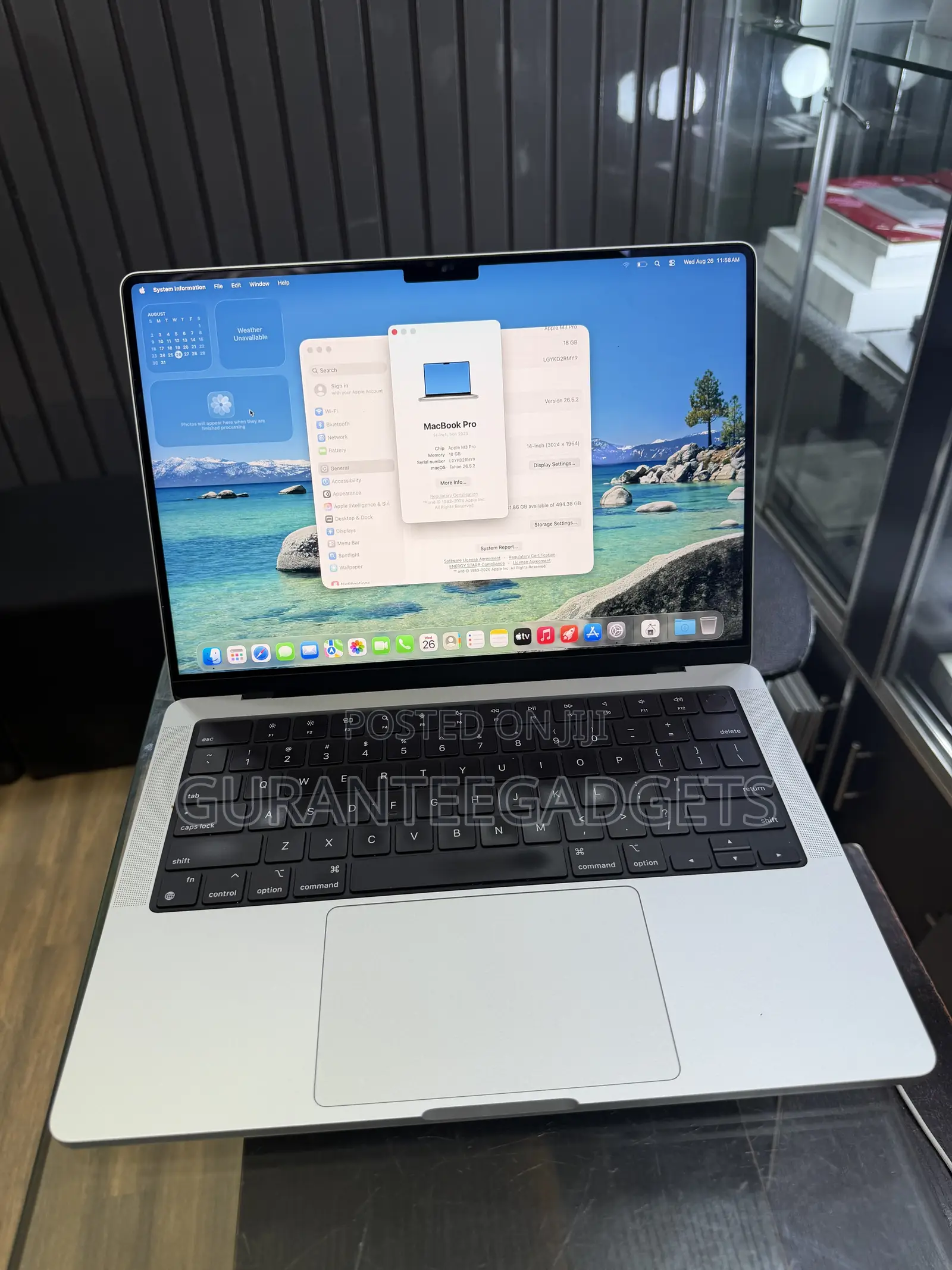 Laptop Apple MacBook Pro 2023 M3 Pro 18GB Apple M3 Pro SSD 512GB