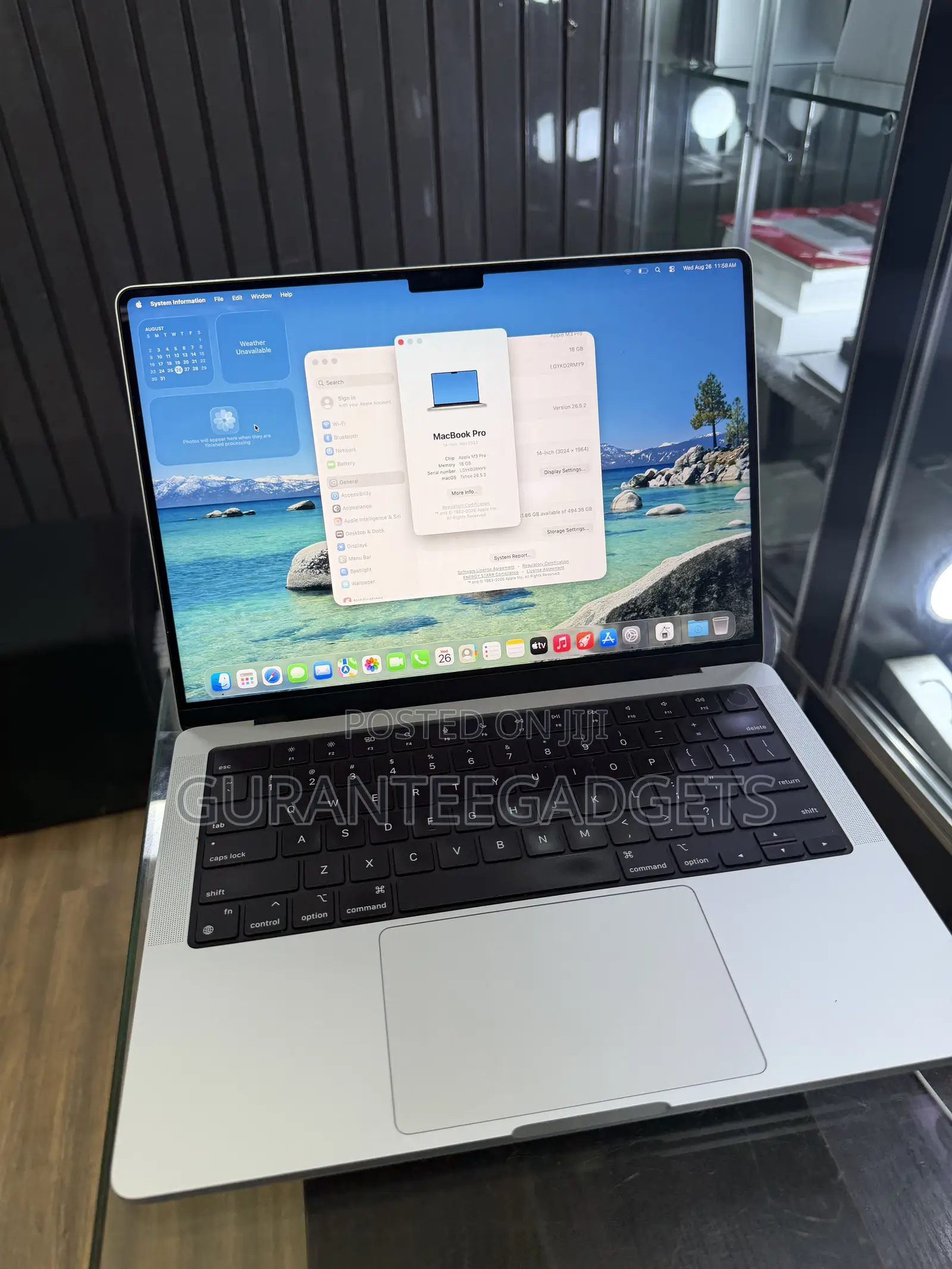 Laptop Apple MacBook Pro 2023 M3 Pro 18GB Apple M3 Pro SSD 512GB