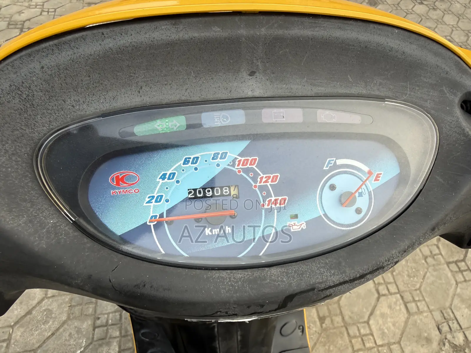 Kymco Xciting 2018 Yellow