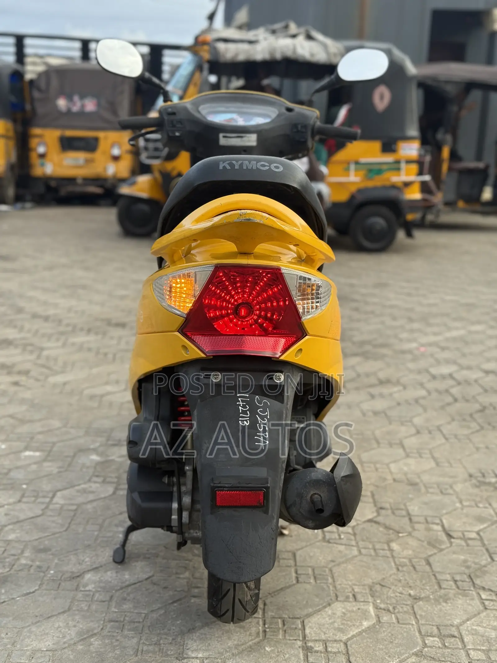 Kymco Xciting 2018 Yellow