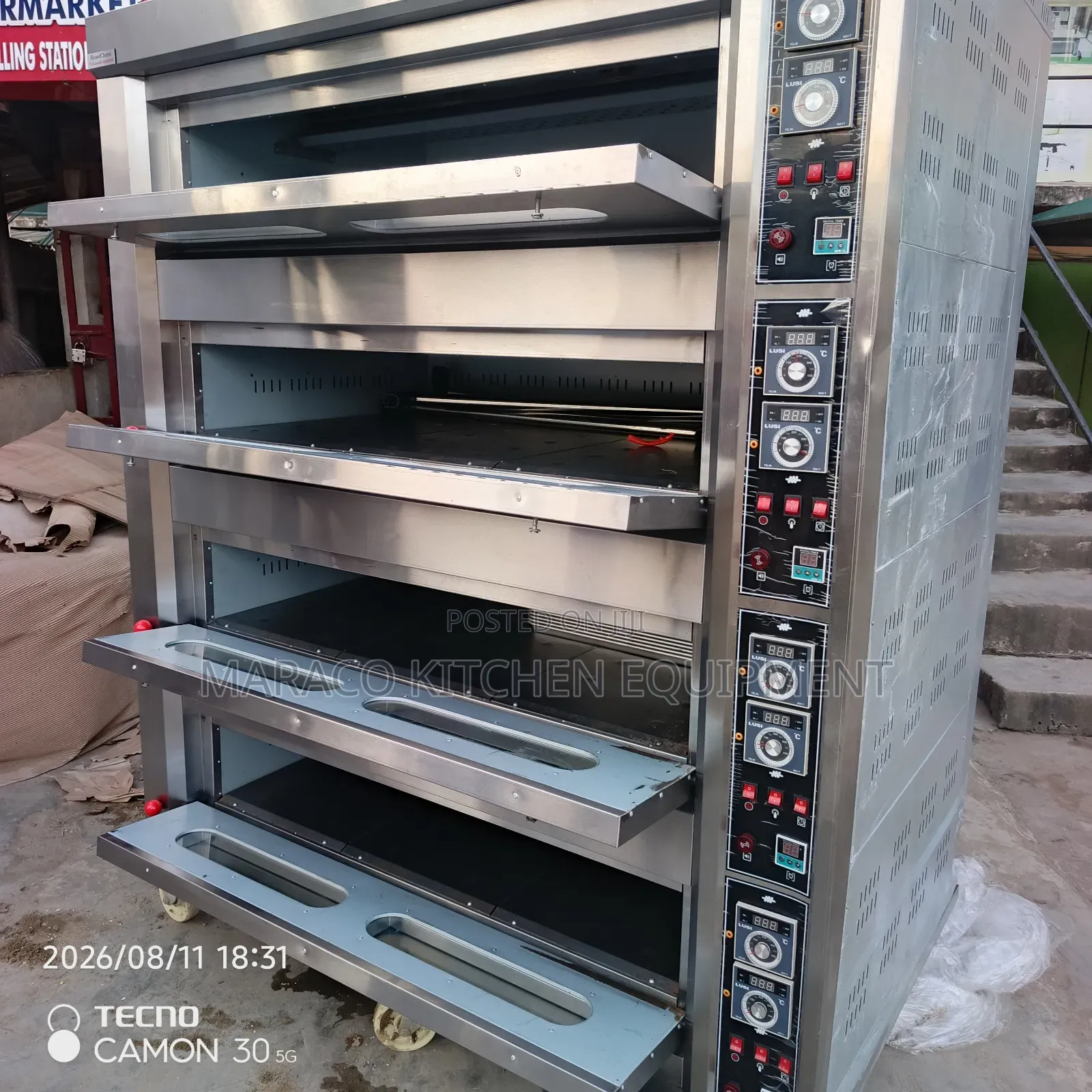 Deck Oven Available