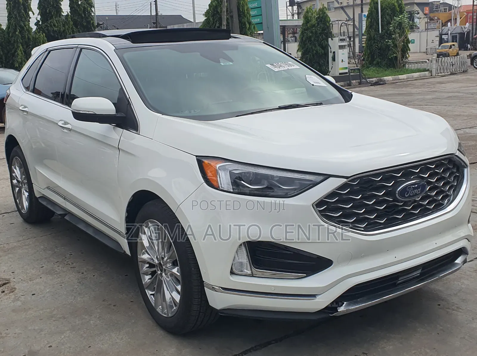 Ford Edge Titanium 2021 White