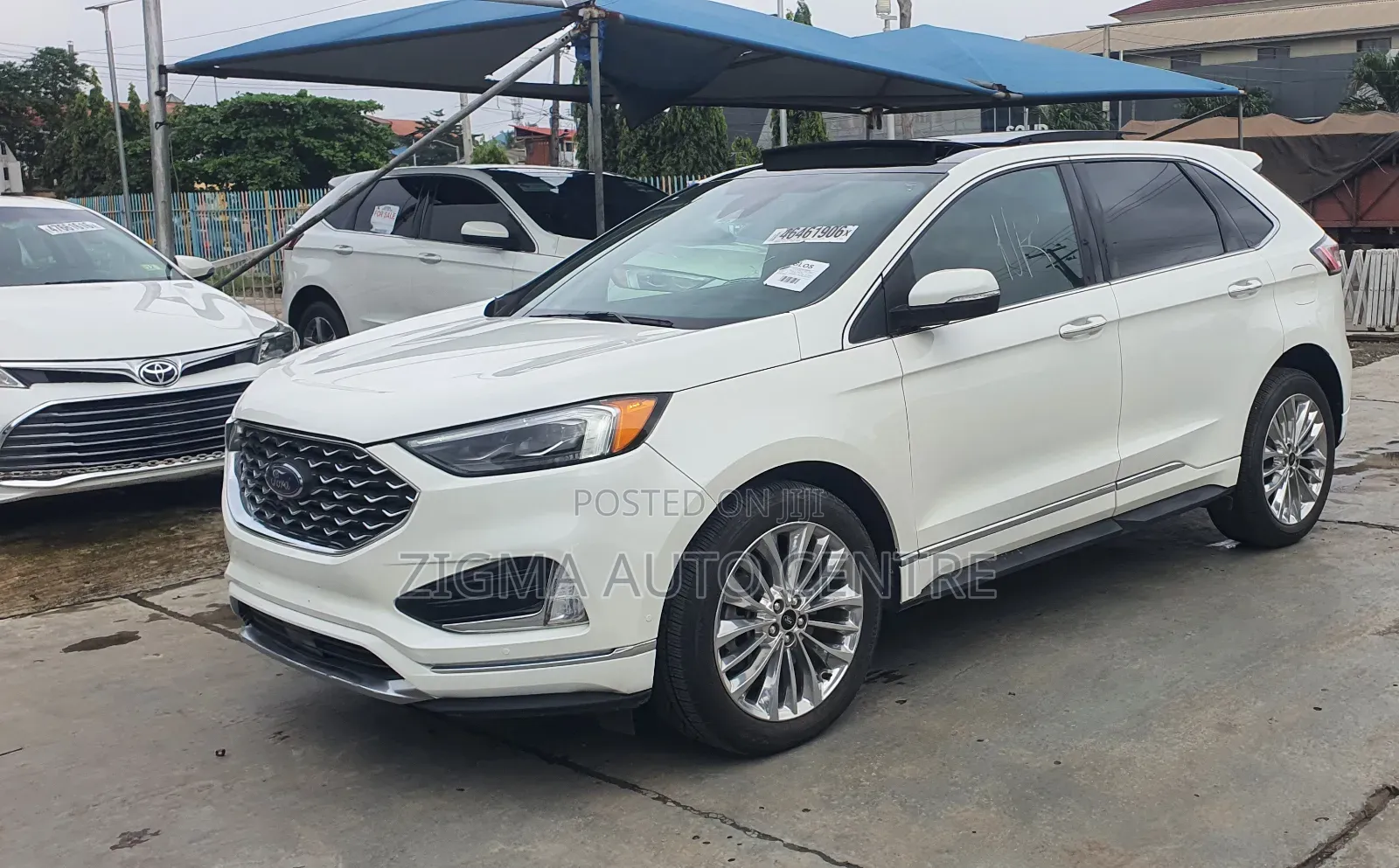 Ford Edge Titanium 2021 White