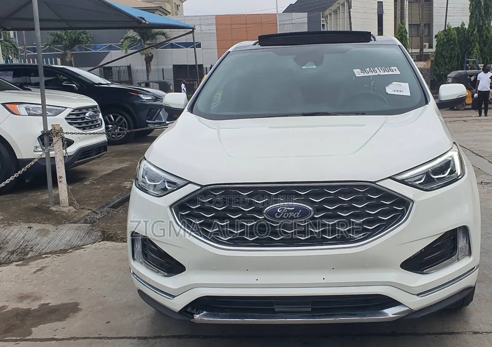 Ford Edge Titanium 2021 White