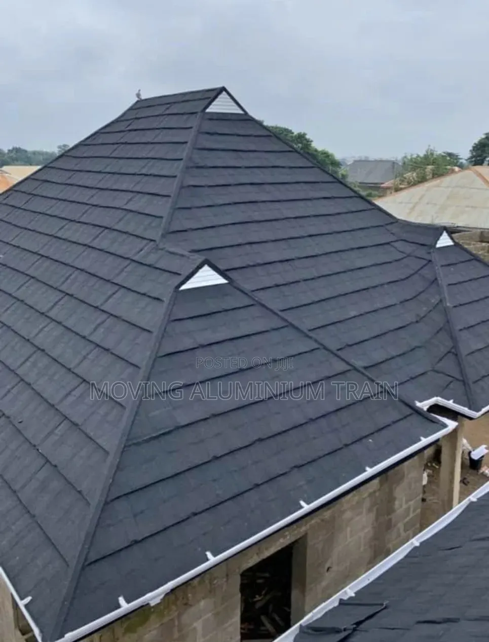 Black Gerrad Roofing Sheets 55" Thickness