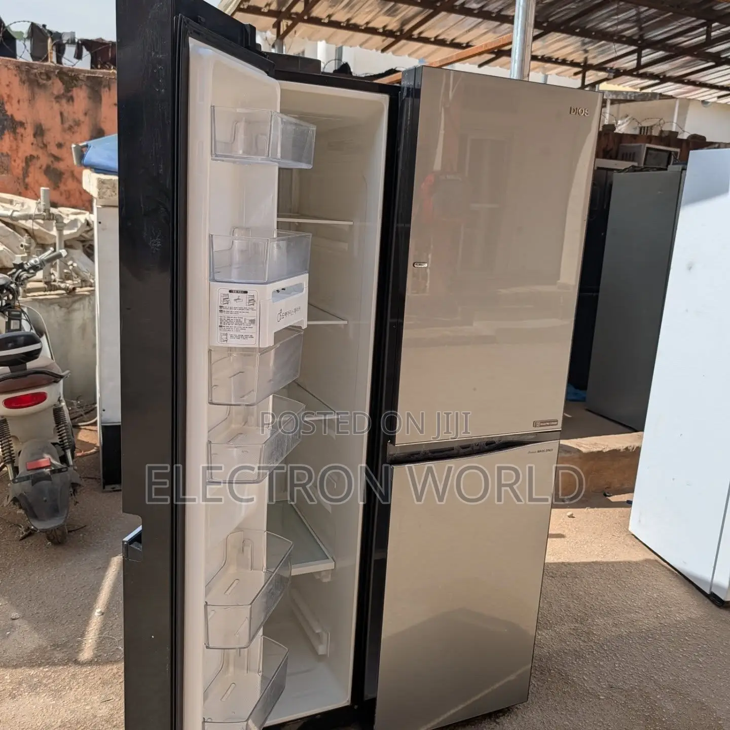 850l Family Size Glass Face LG Inverter Smart Side by Side Fridge