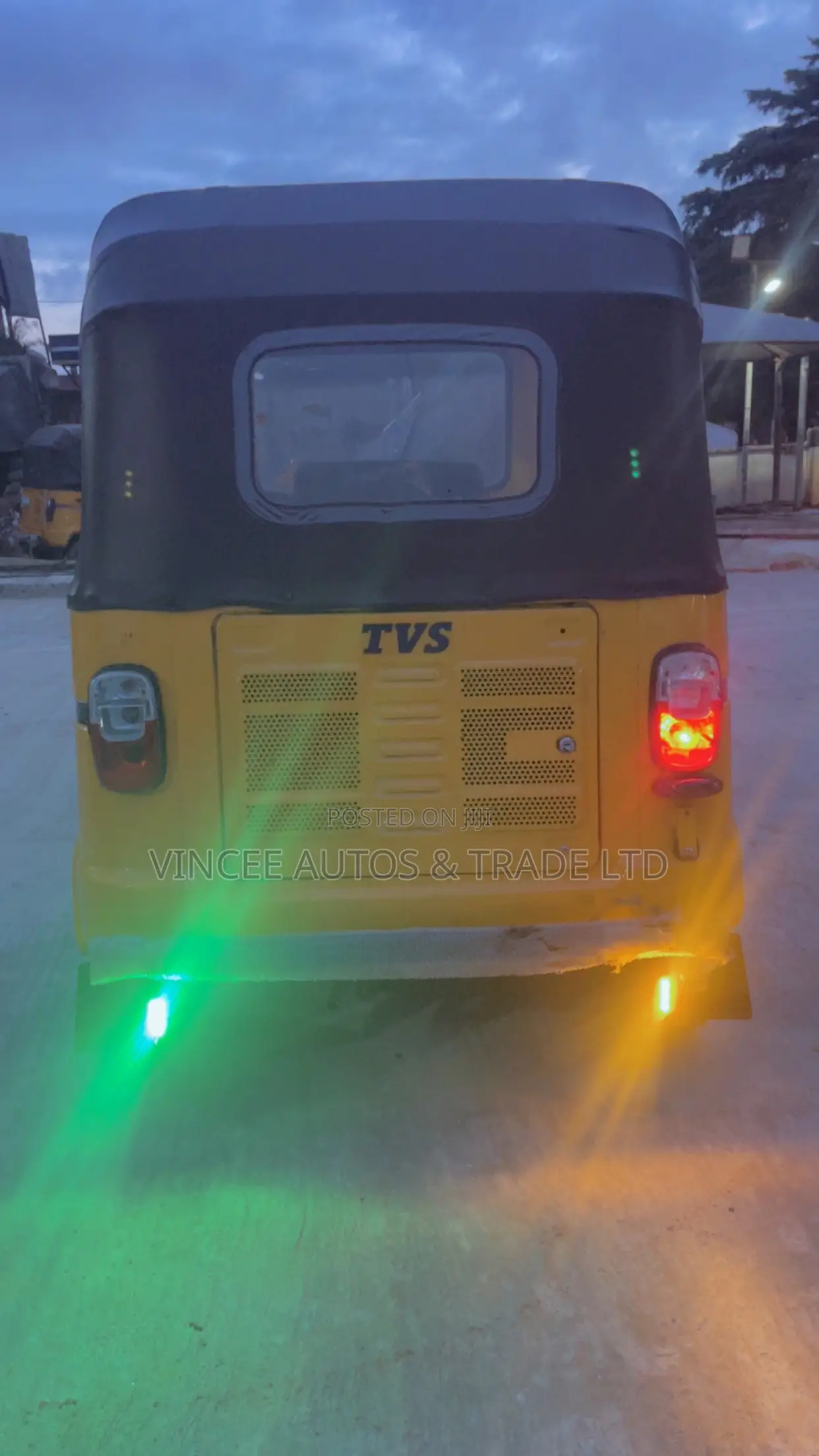 TVS King Cargo 2024 Yellow
