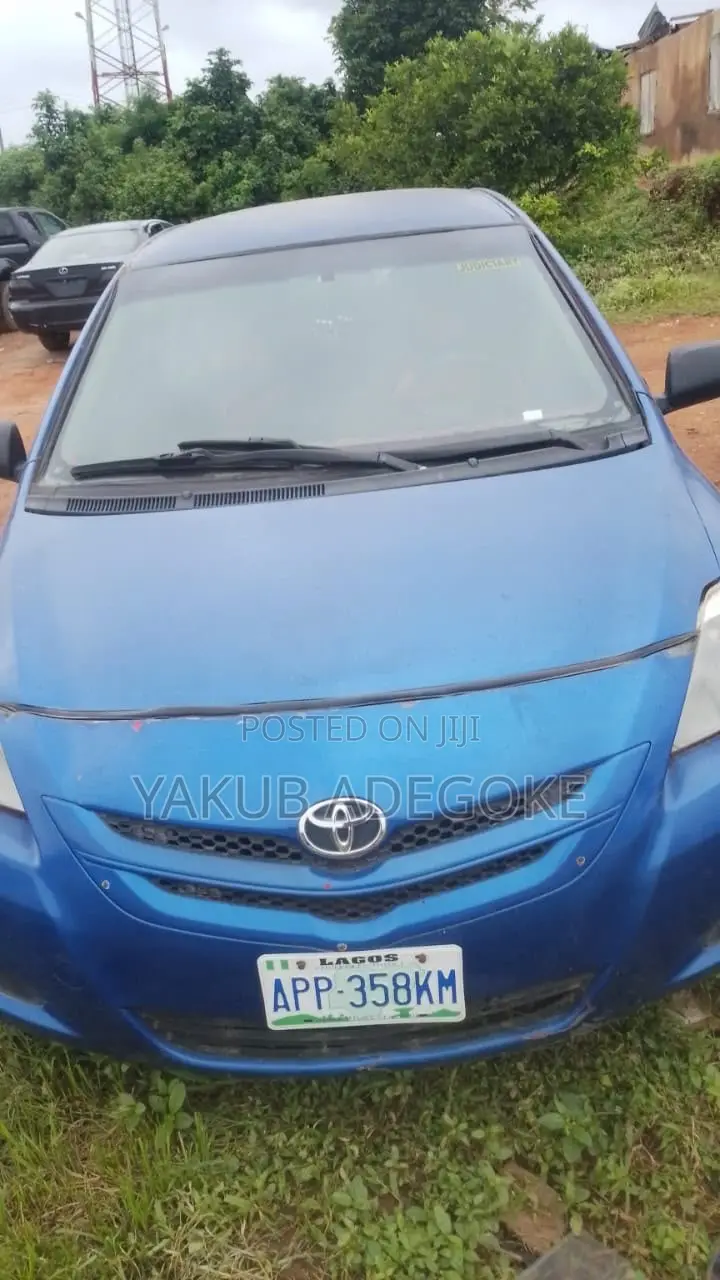 Toyota Yaris 2007 Blue