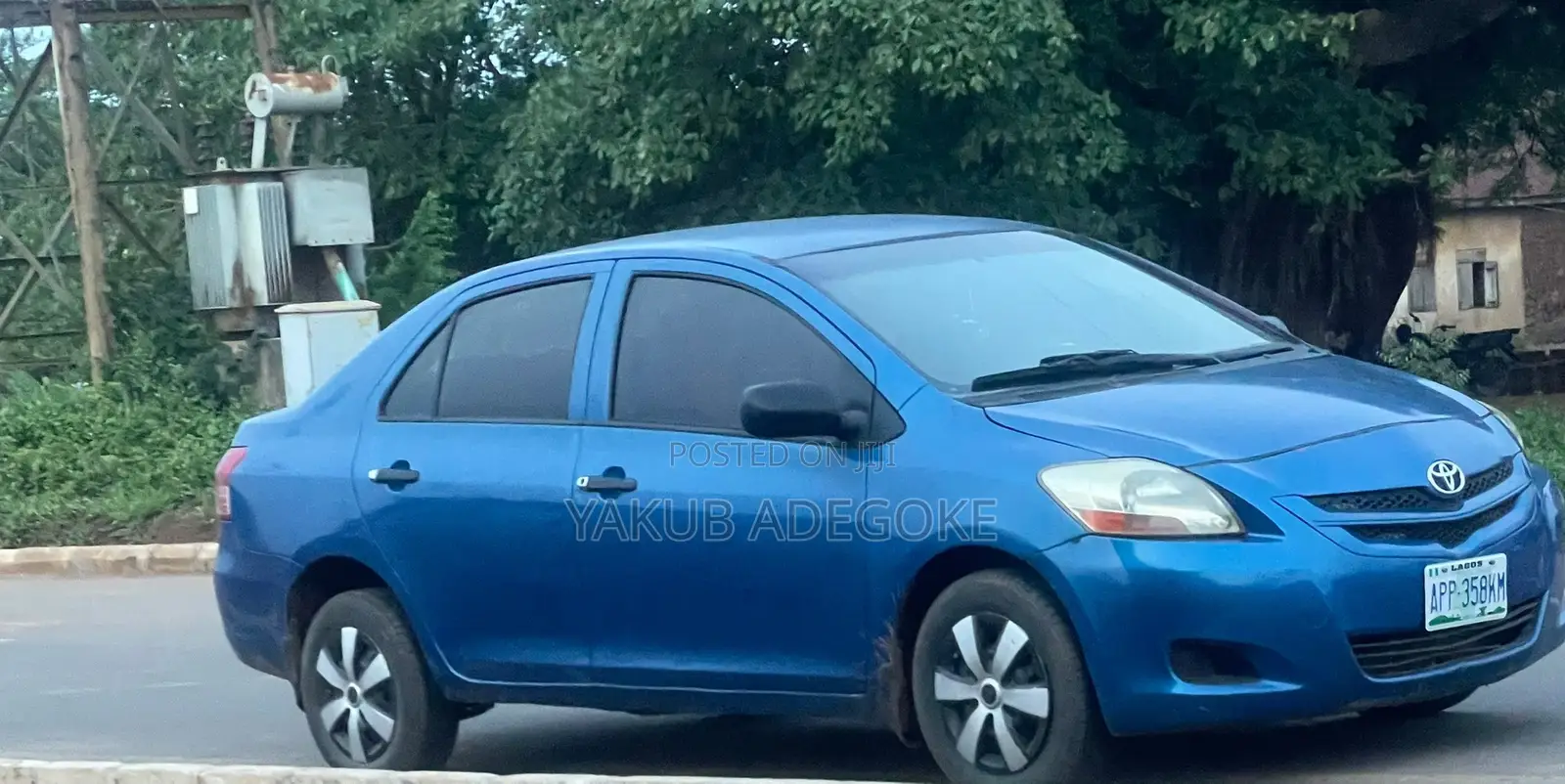 Toyota Yaris 2007 Blue