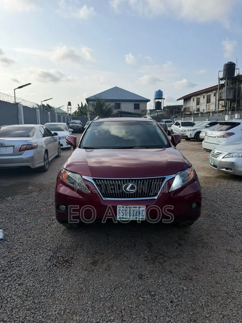 Lexus RX 350 2011 Red