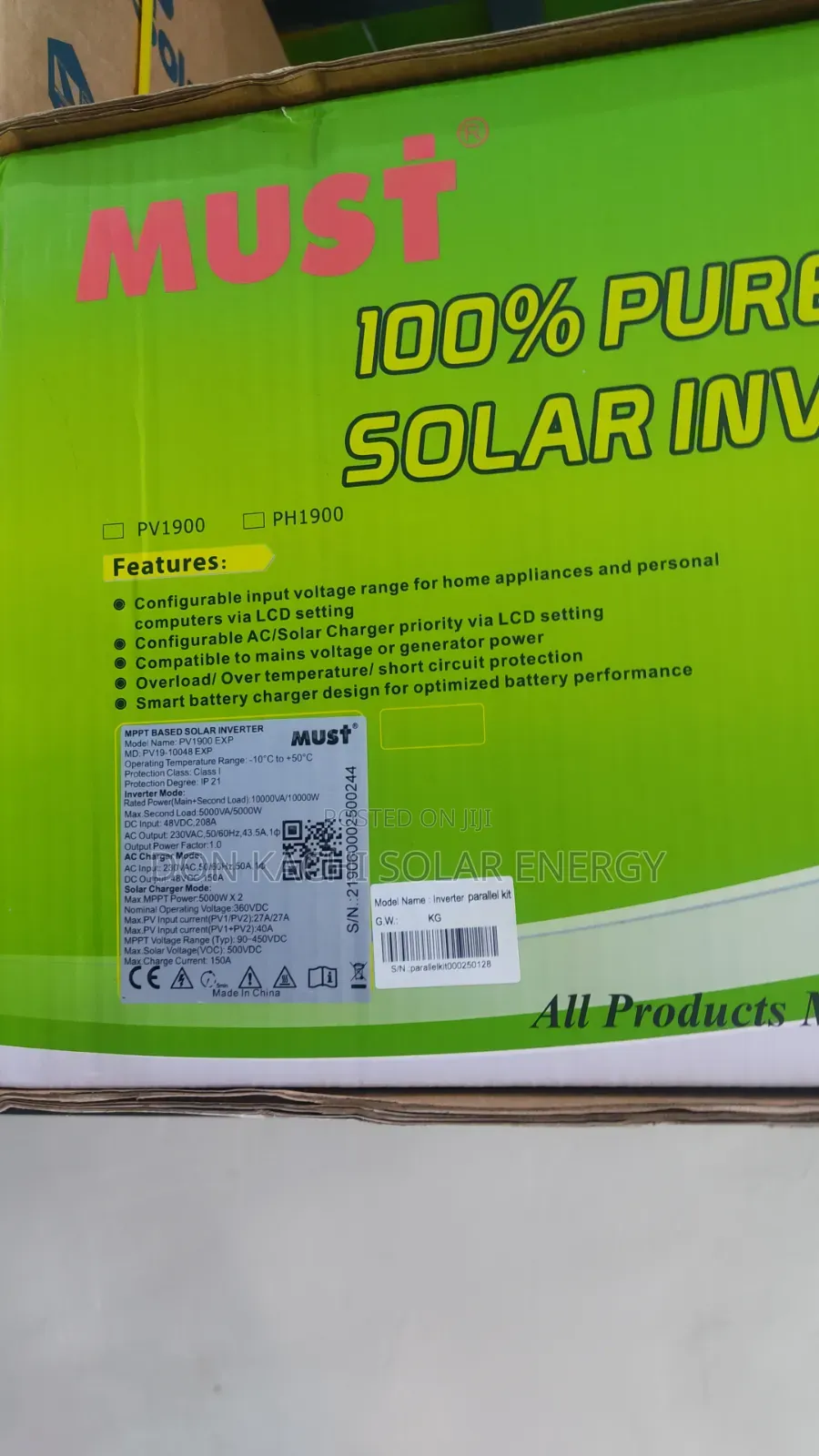 10kva 48v Must Hybrid Solar Inverter Affordable Prices