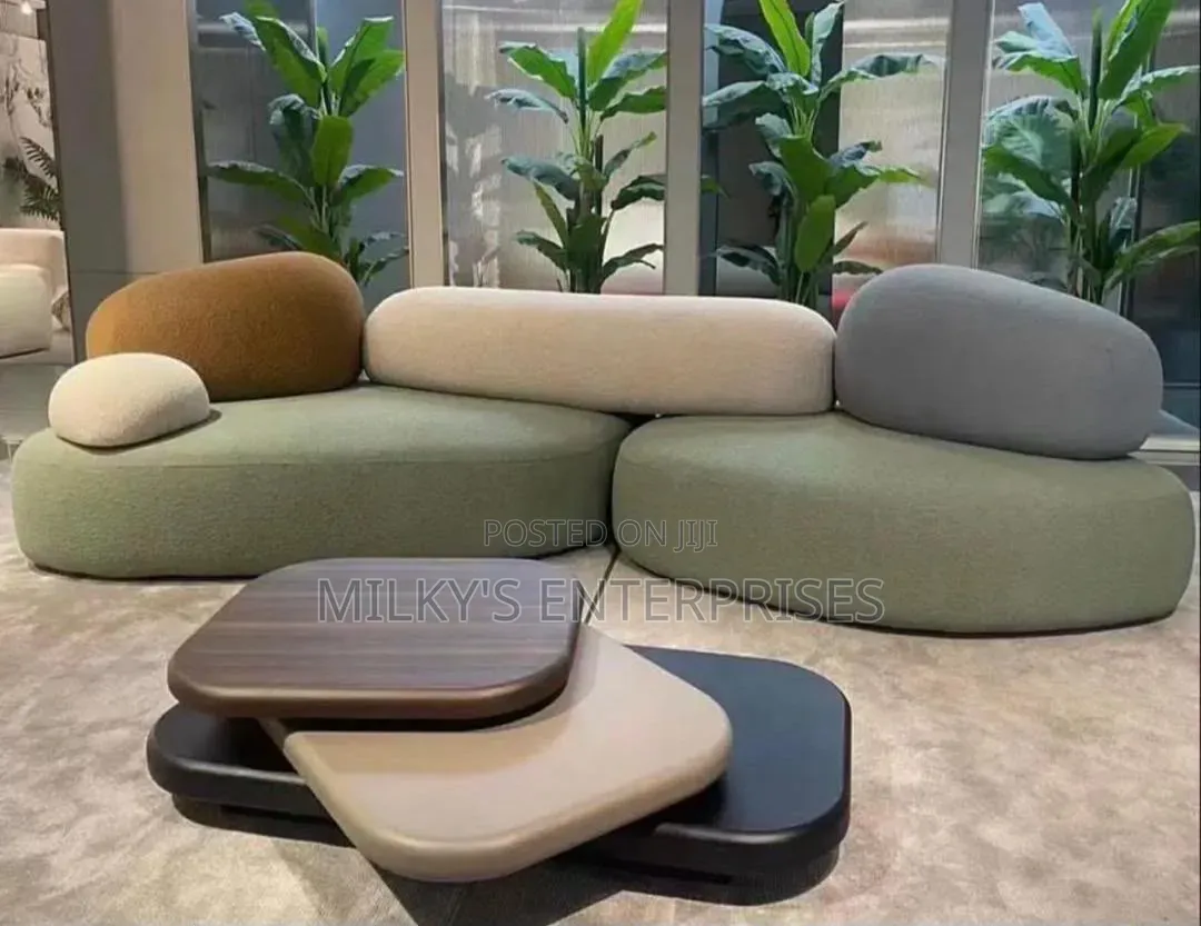 Modern 3 Layers Rotating Center Table