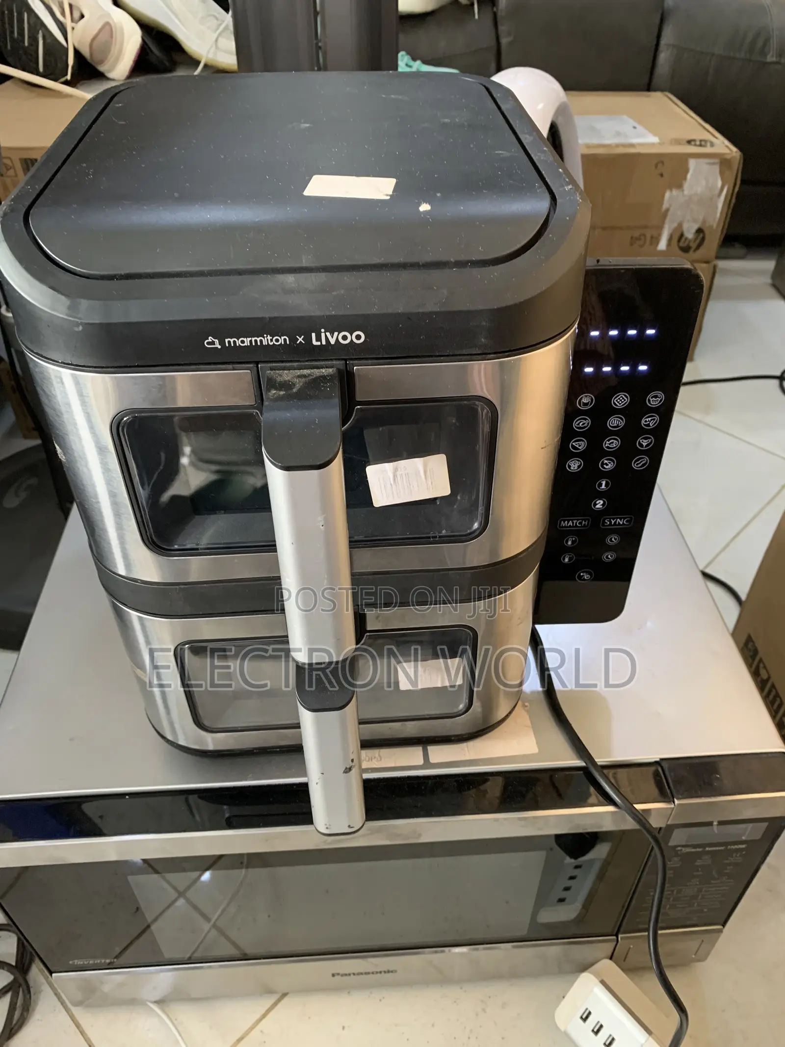 Livoo Marmiton Double Basket Air Fryer
