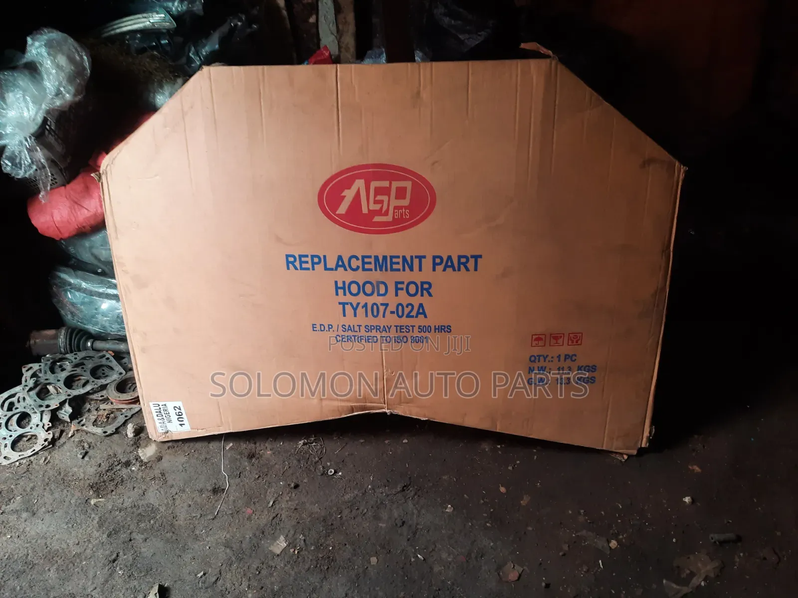 Toyota Corolla Bonnet/Hood 2003 2004 2005 2006 2007