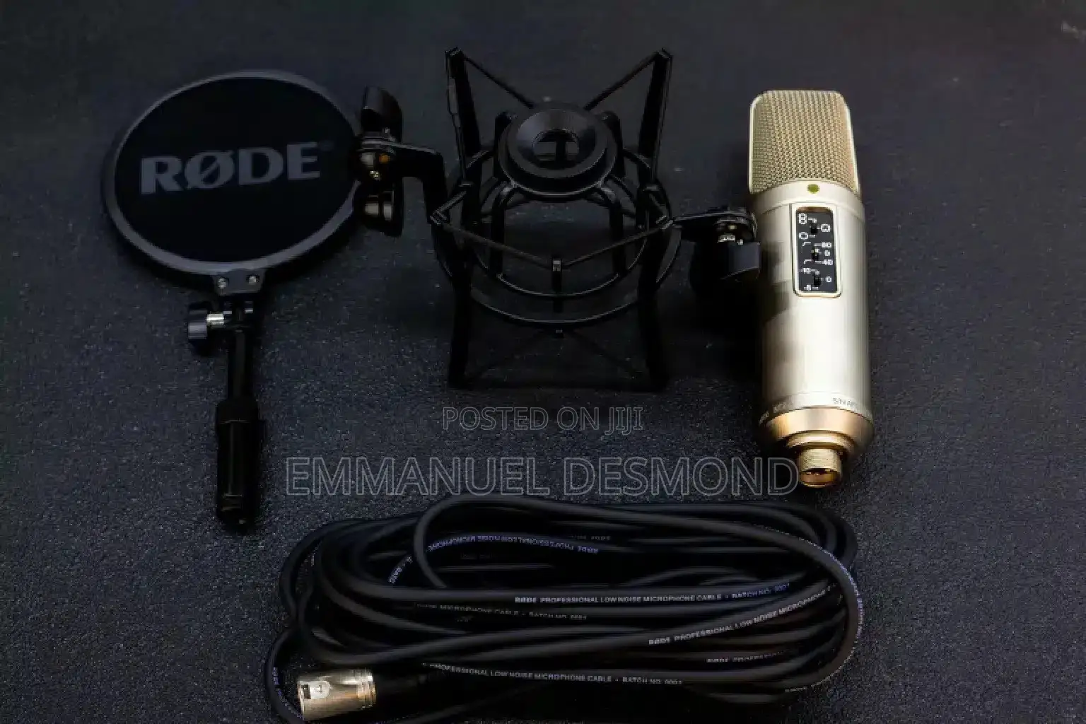 Nt2 Rode Studio Microphone With Accessories