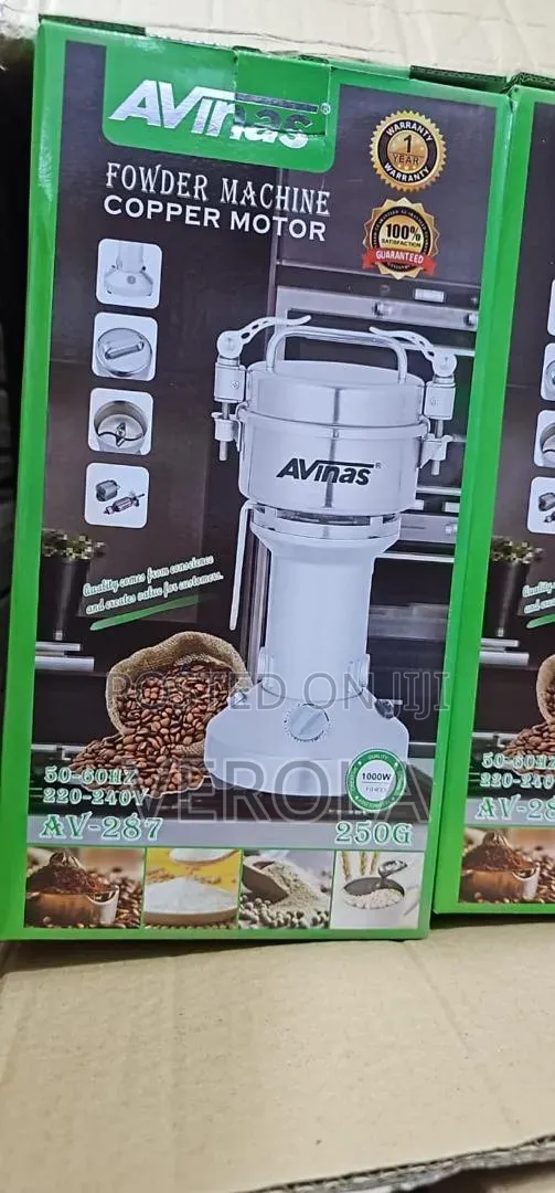 AVINAS AV-287 Electric Powder/Grinding Machine – 250G Capacity
