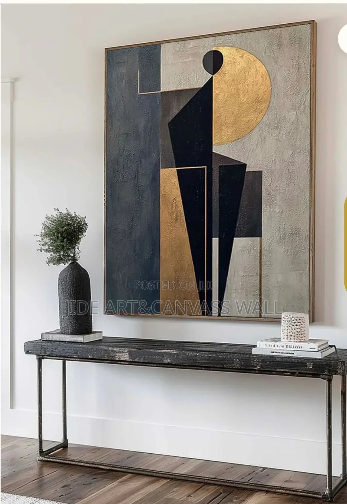 Canvass Wall Abstract Artworks Wooden Frame