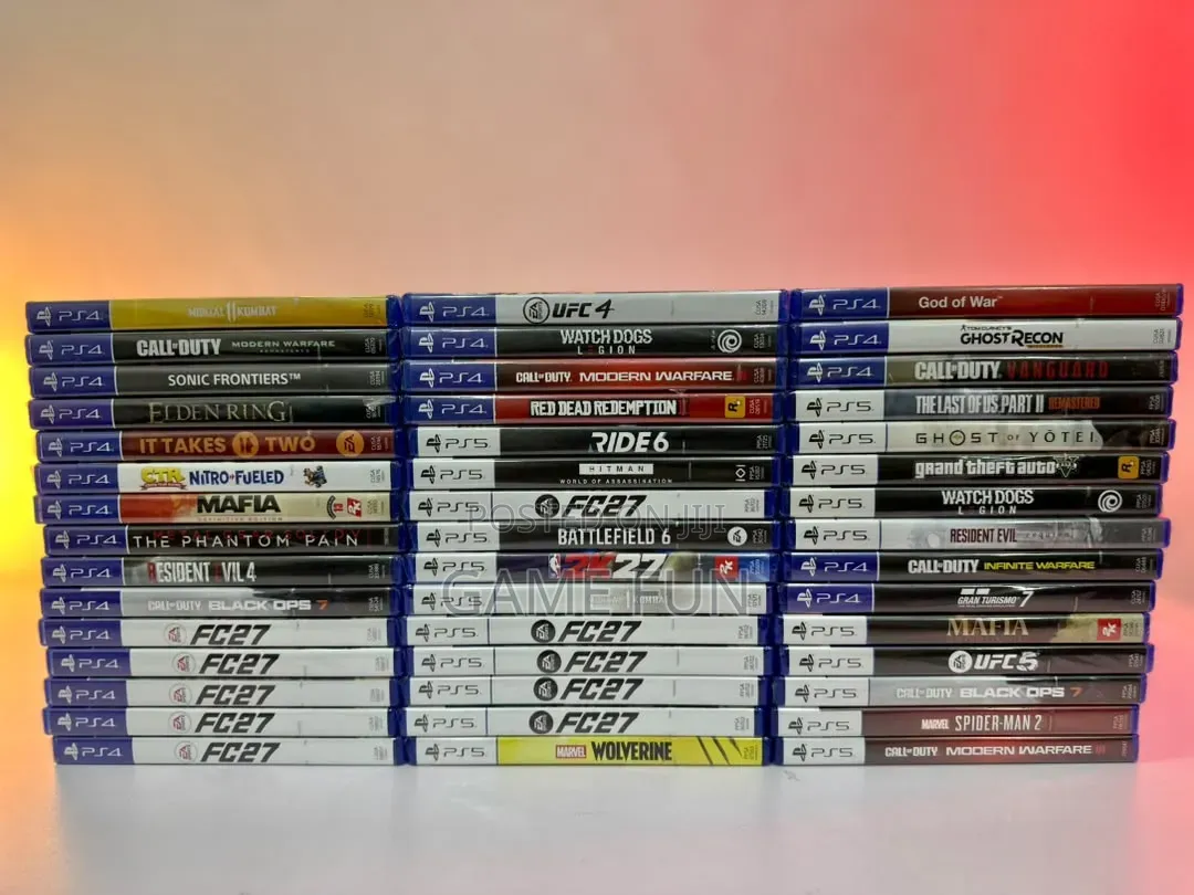 Buy Your Ps5 Ps4 Games CDS Discs PlayStation